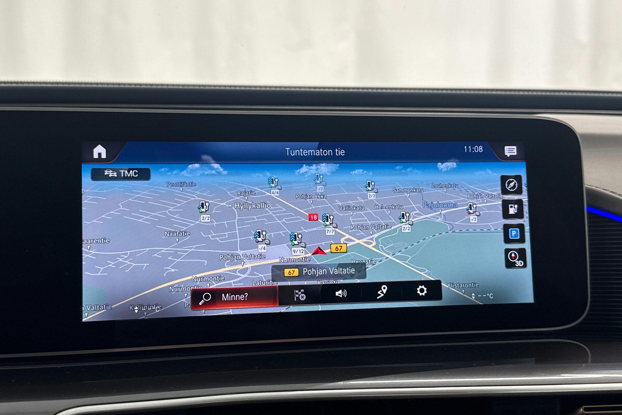 harmaa Mercedes-Benz EQC 2019 kuva 18.