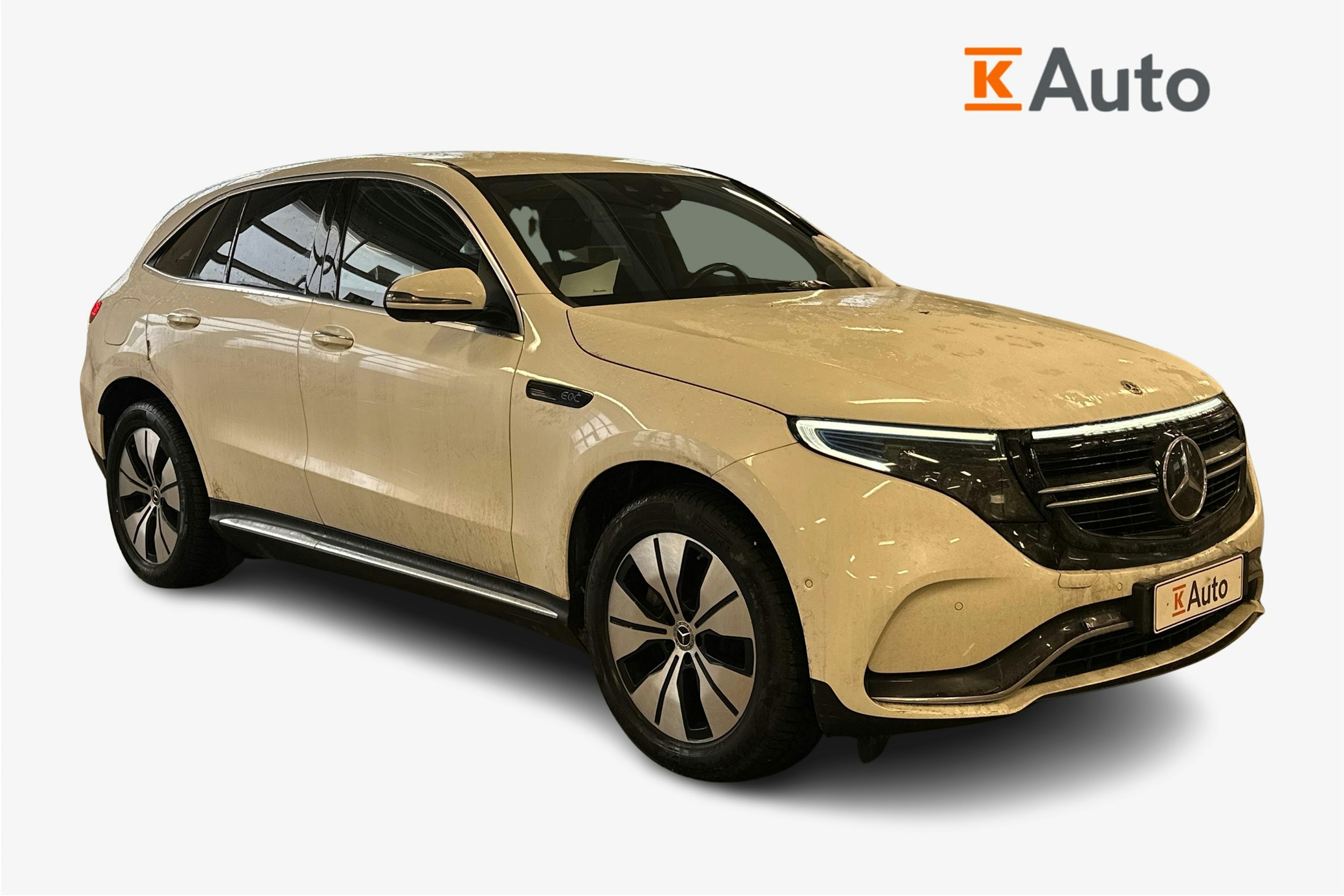 valkoinen Mercedes-Benz EQC 2020 kuva 1.