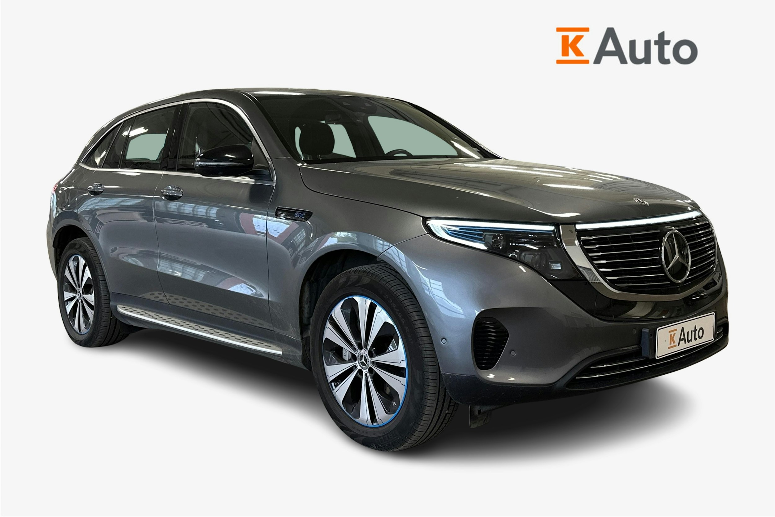 harmaa Mercedes-Benz EQC 2020 kuva 1.