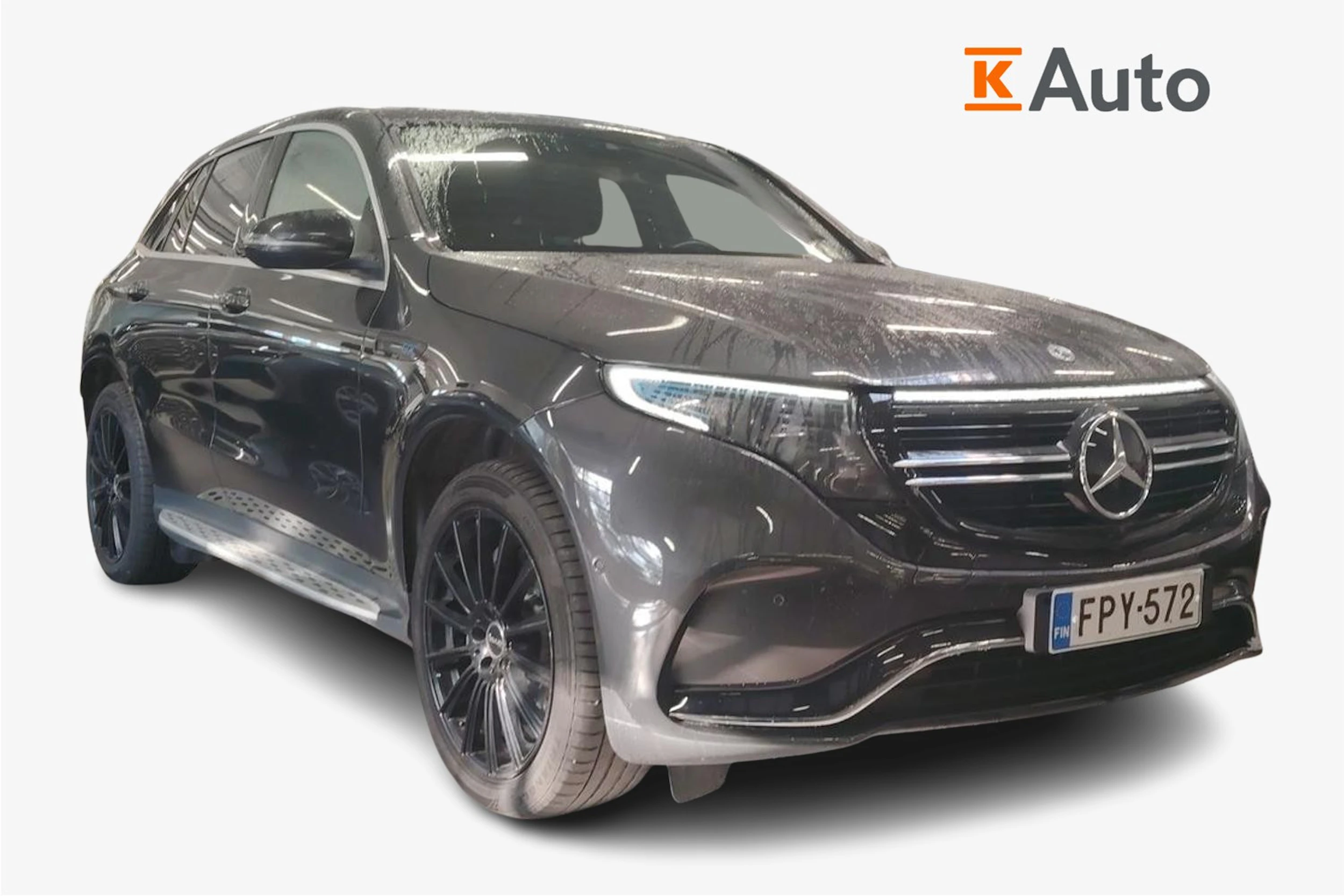 Harmaa Mercedes-Benz EQC 2020 kuva 1.