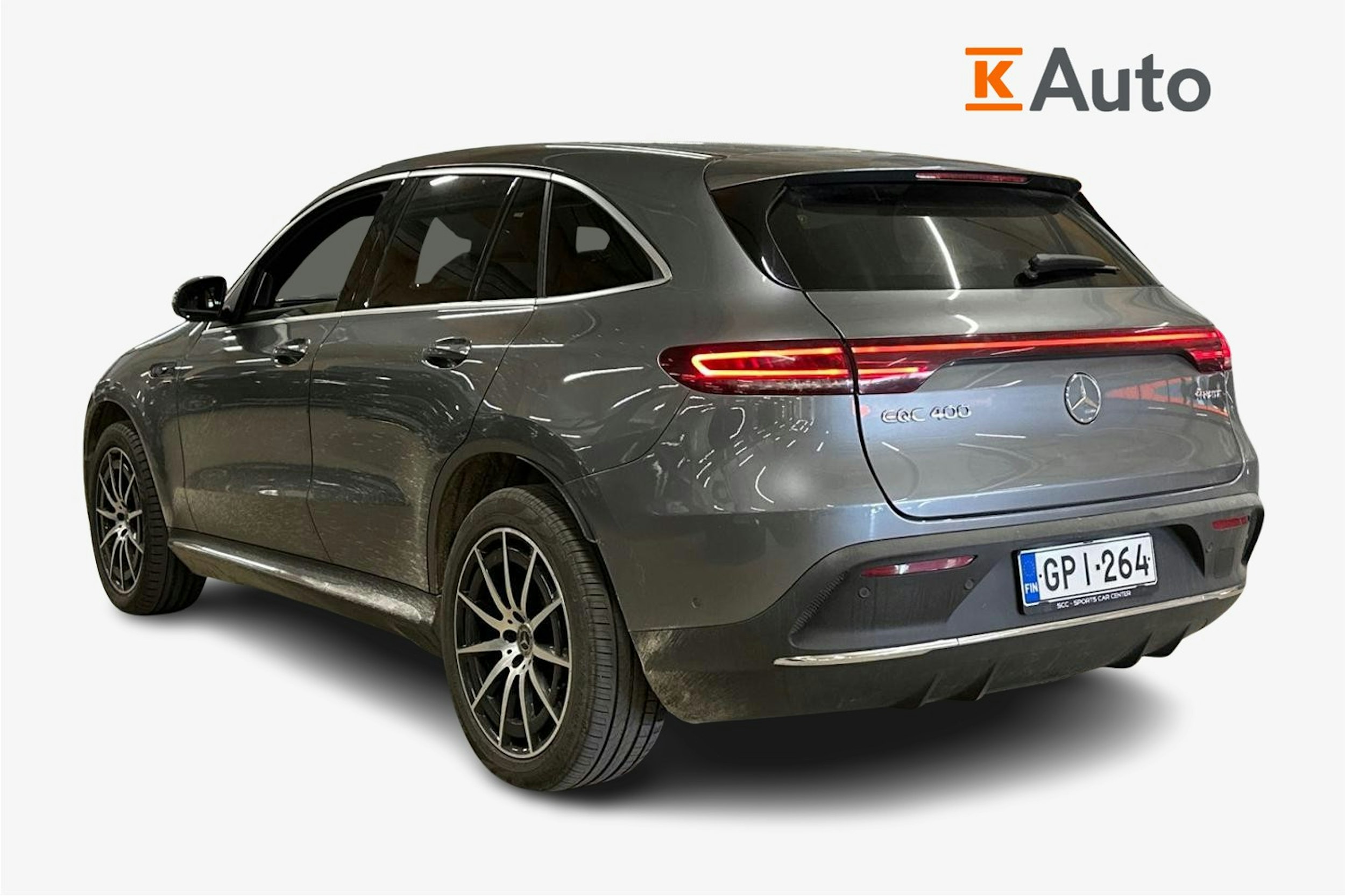 harmaa Mercedes-Benz EQC 2020 kuva 2.