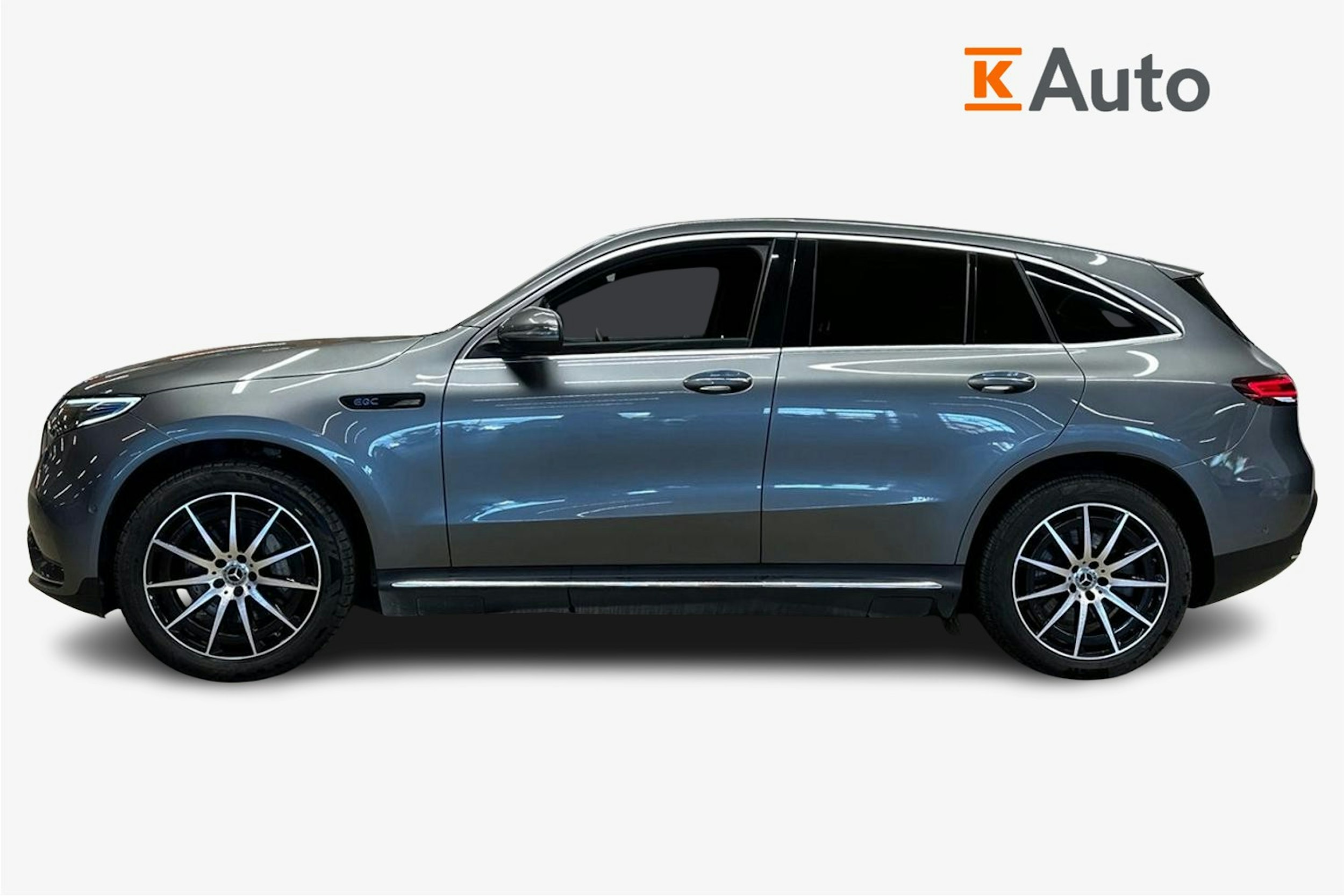 harmaa Mercedes-Benz EQC 2020 kuva 6.