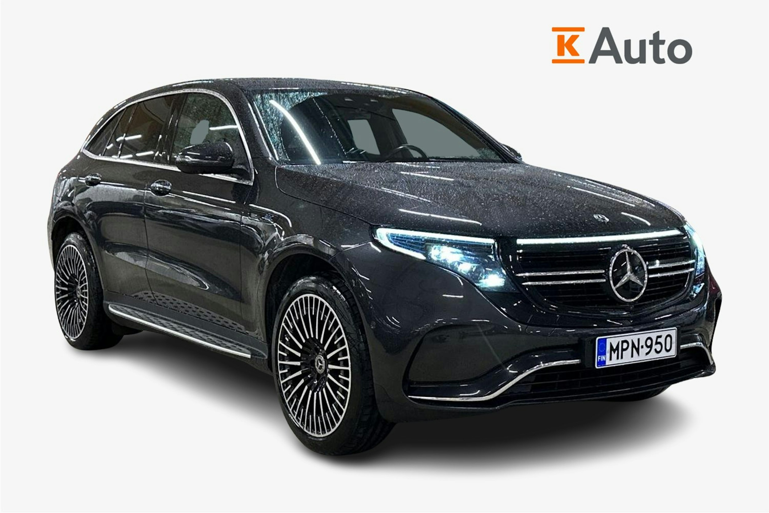 harmaa Mercedes-Benz EQC 2020 kuva 1.