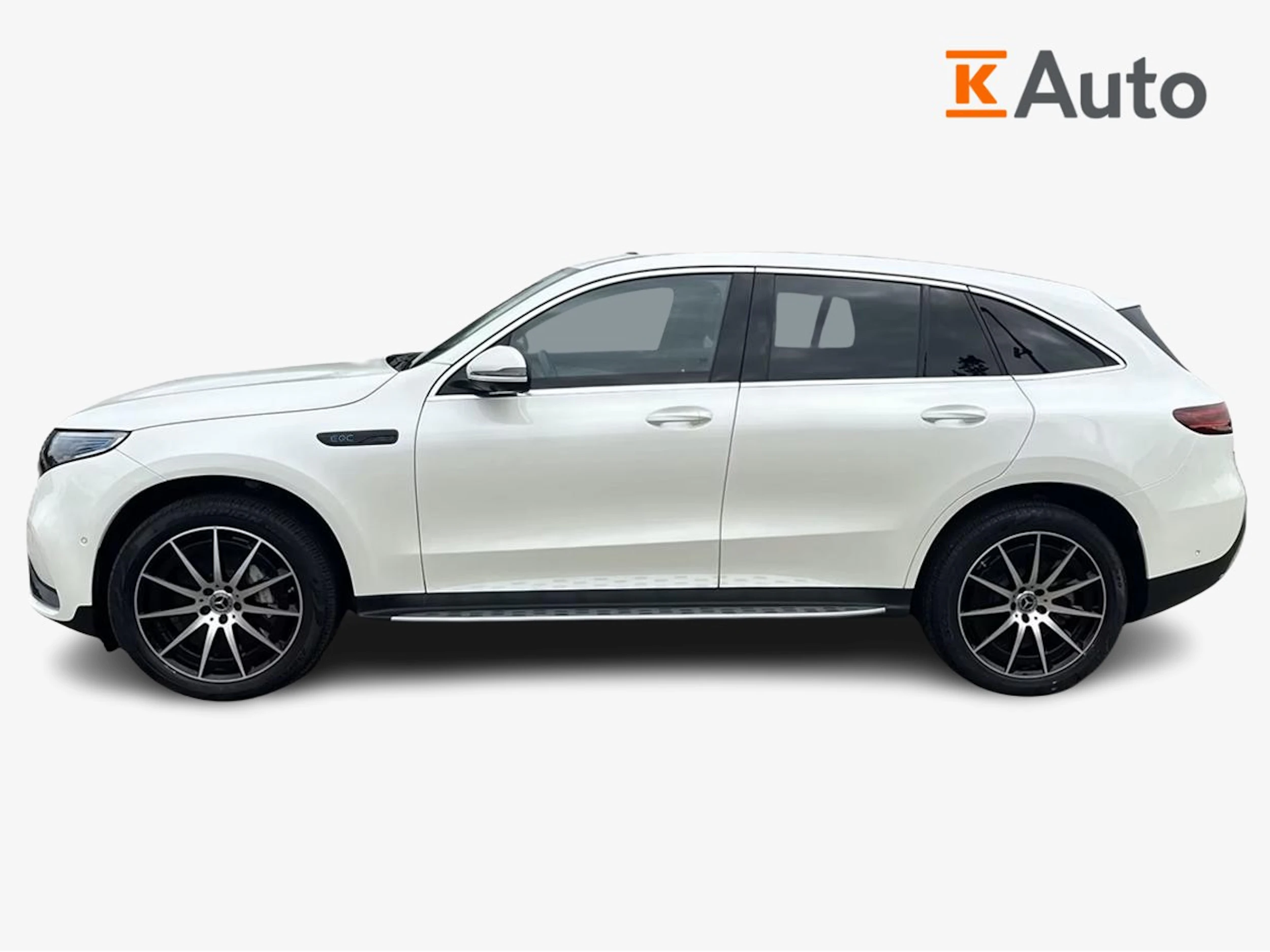 met. valkoinen Mercedes-Benz EQC 2021 kuva 3.