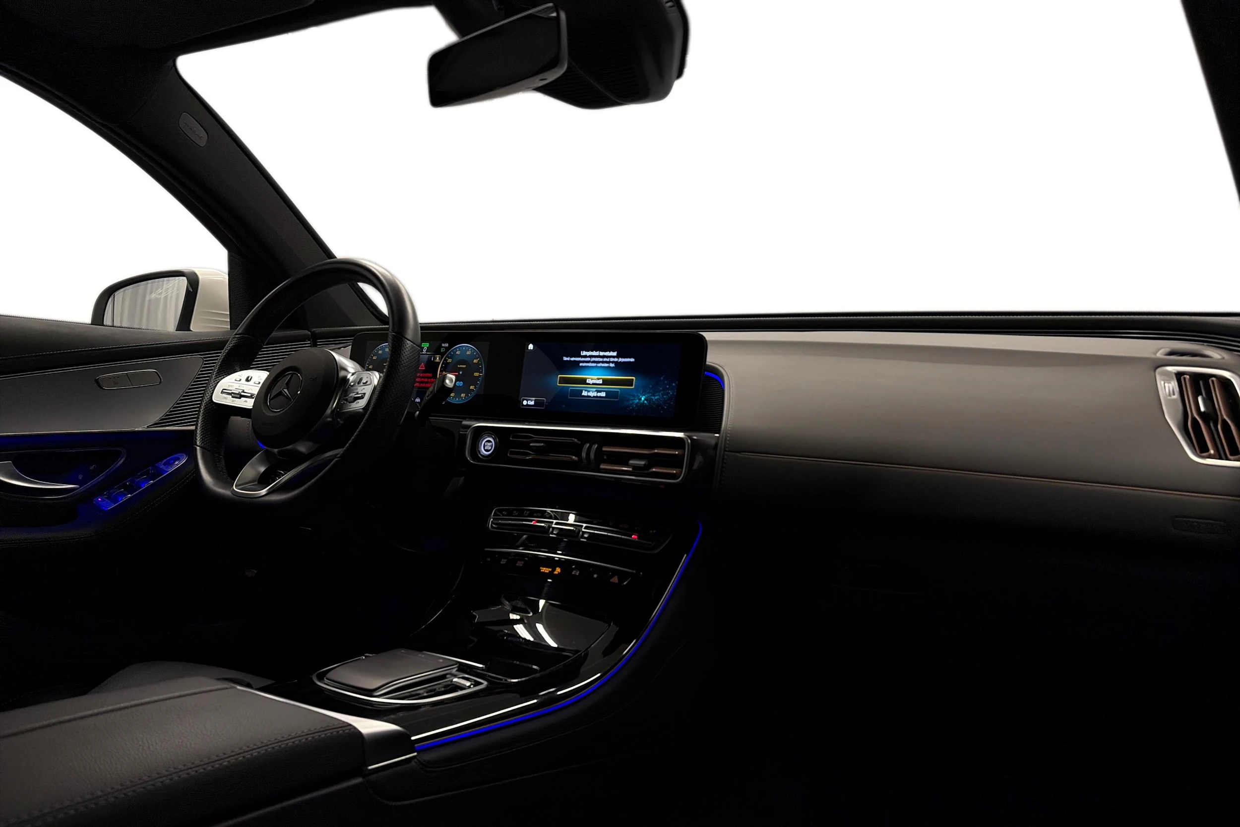 valkoinen Mercedes-Benz EQC 2021 kuva 7.