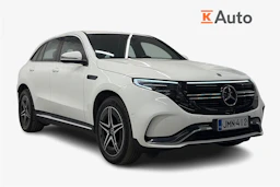 valkoinen Mercedes-Benz EQC 2021 kuva 1.