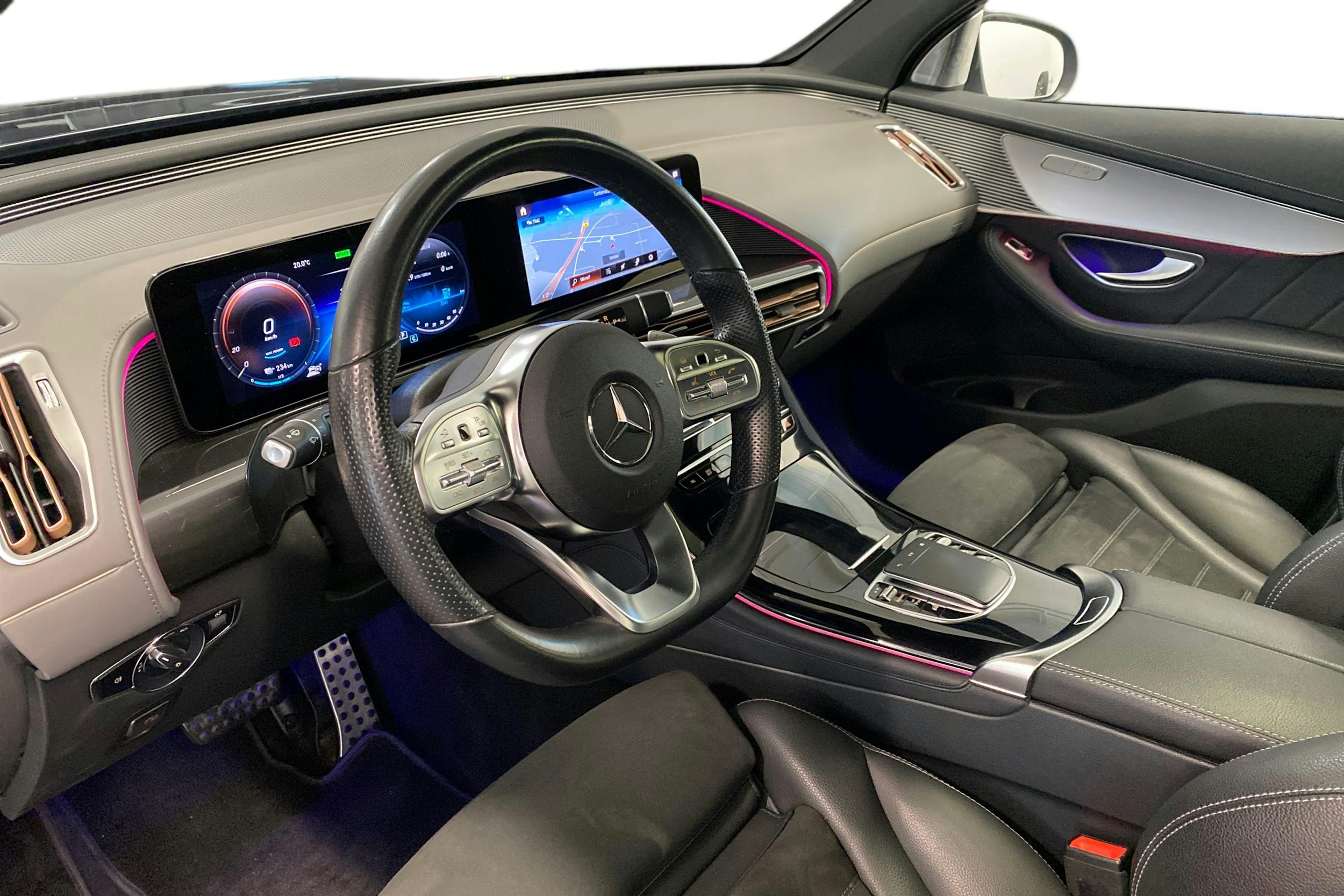 met. sininen Mercedes-Benz EQC 2022 kuva 6.