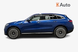 sininen Mercedes-Benz EQC 2023 kuva 5.