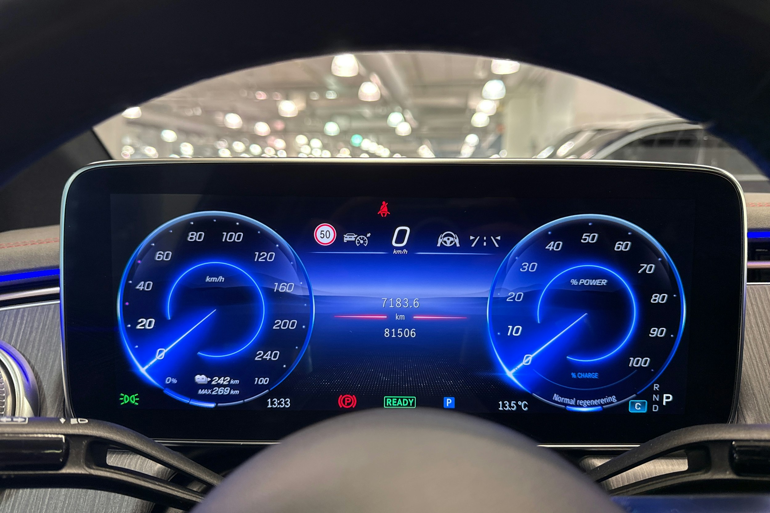 hopea Mercedes-Benz EQE 2022 kuva 14.