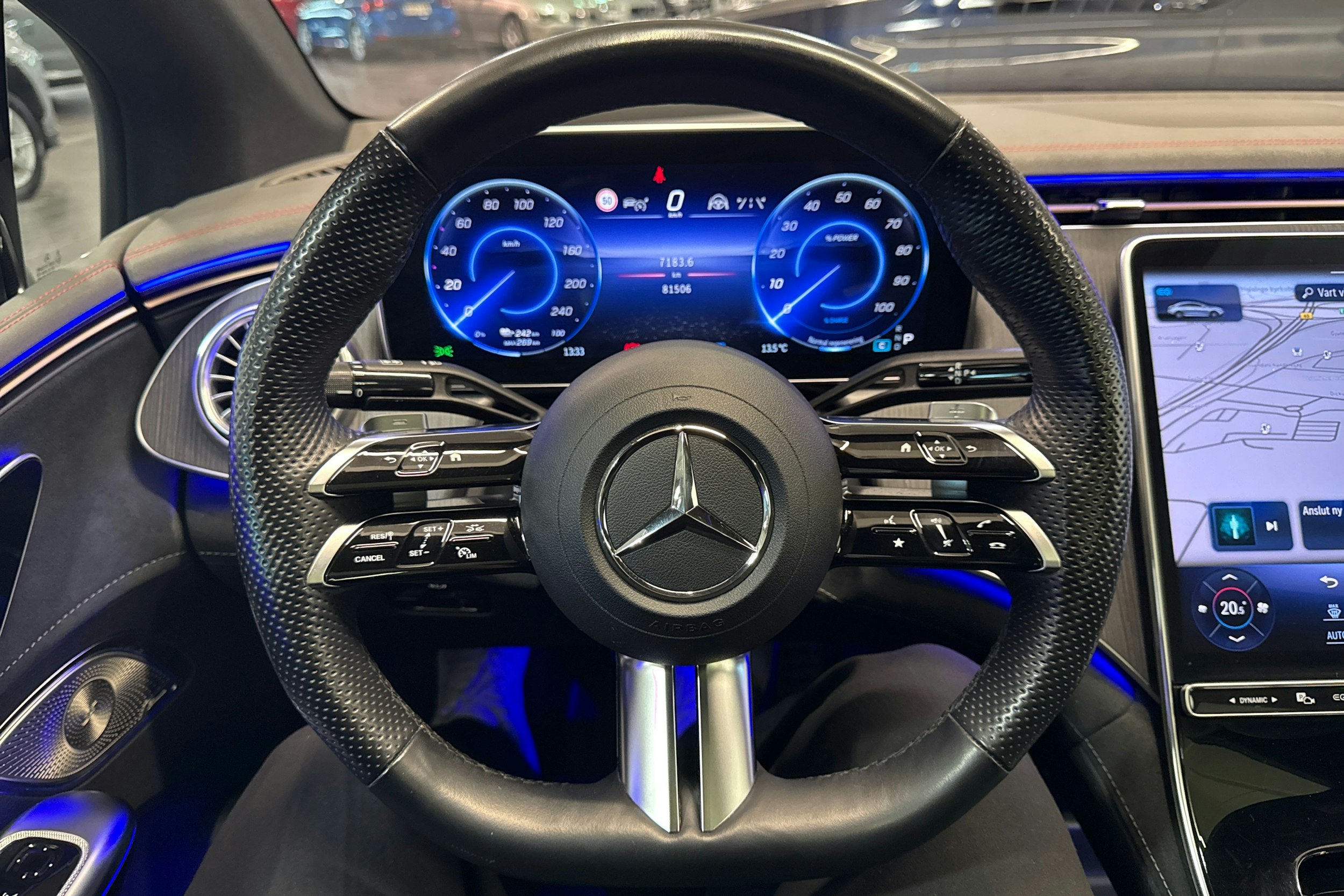 hopea Mercedes-Benz EQE 2022 kuva 15.