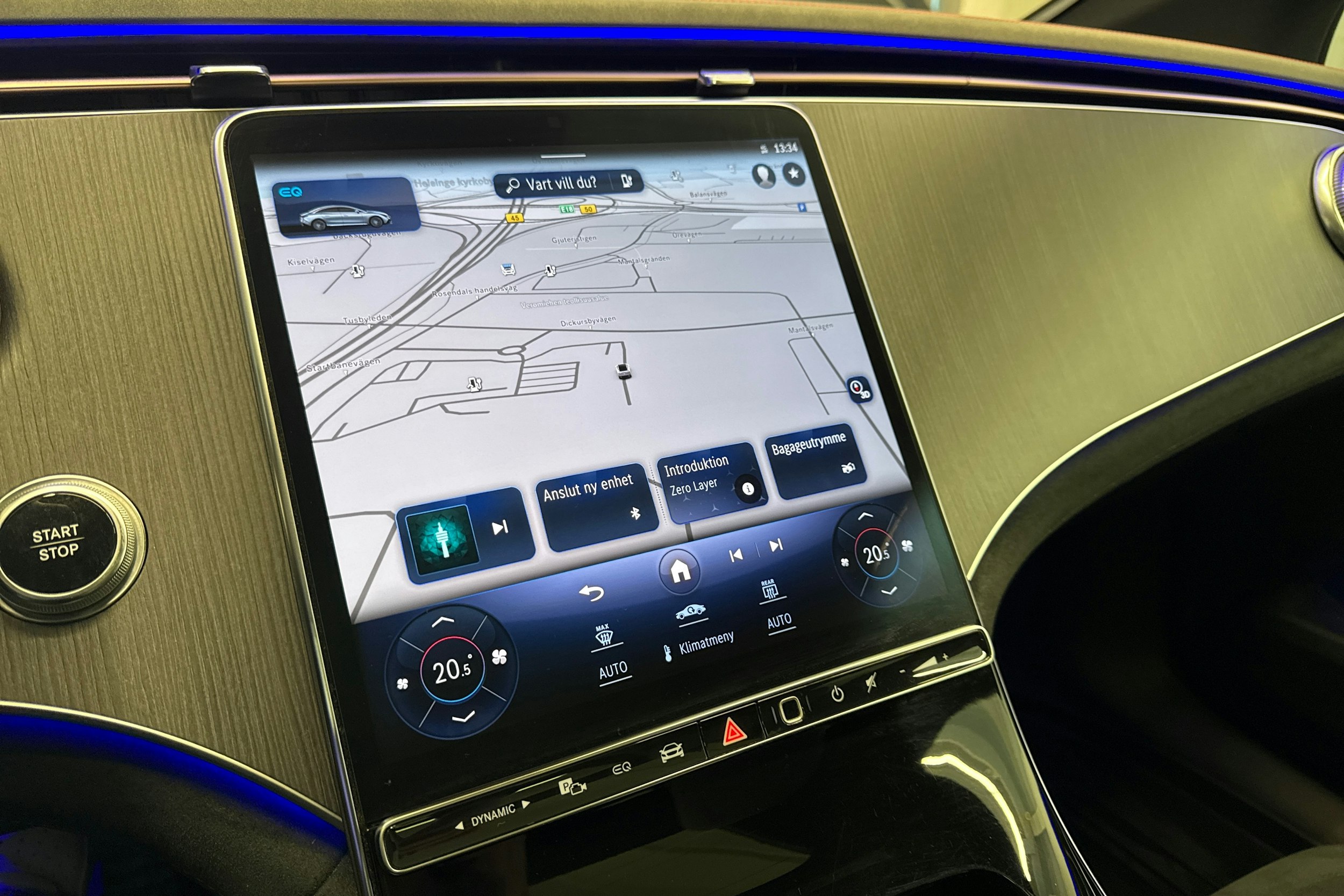 hopea Mercedes-Benz EQE 2022 kuva 21.