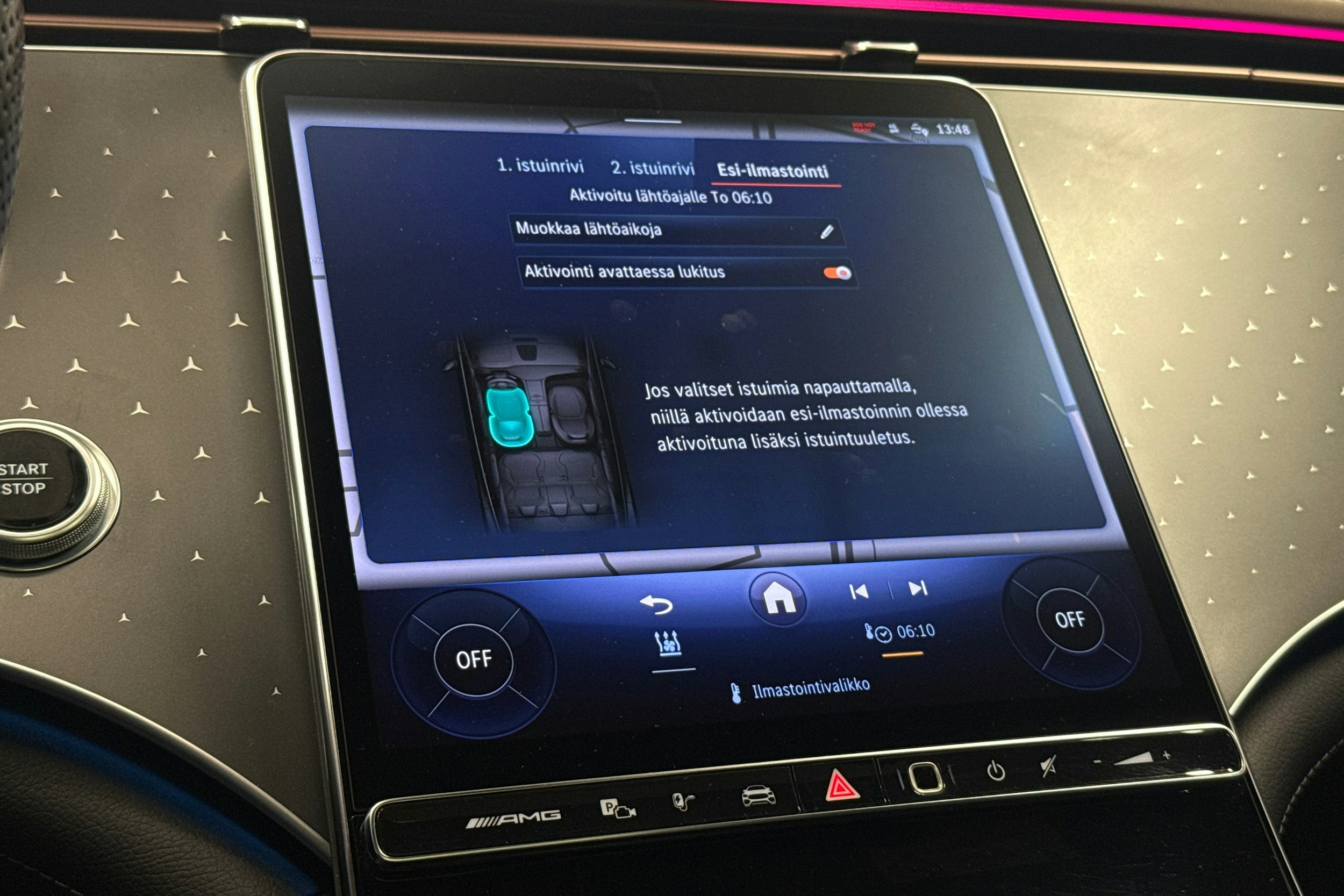 harmaa Mercedes-Benz EQE 2022 kuva 20.