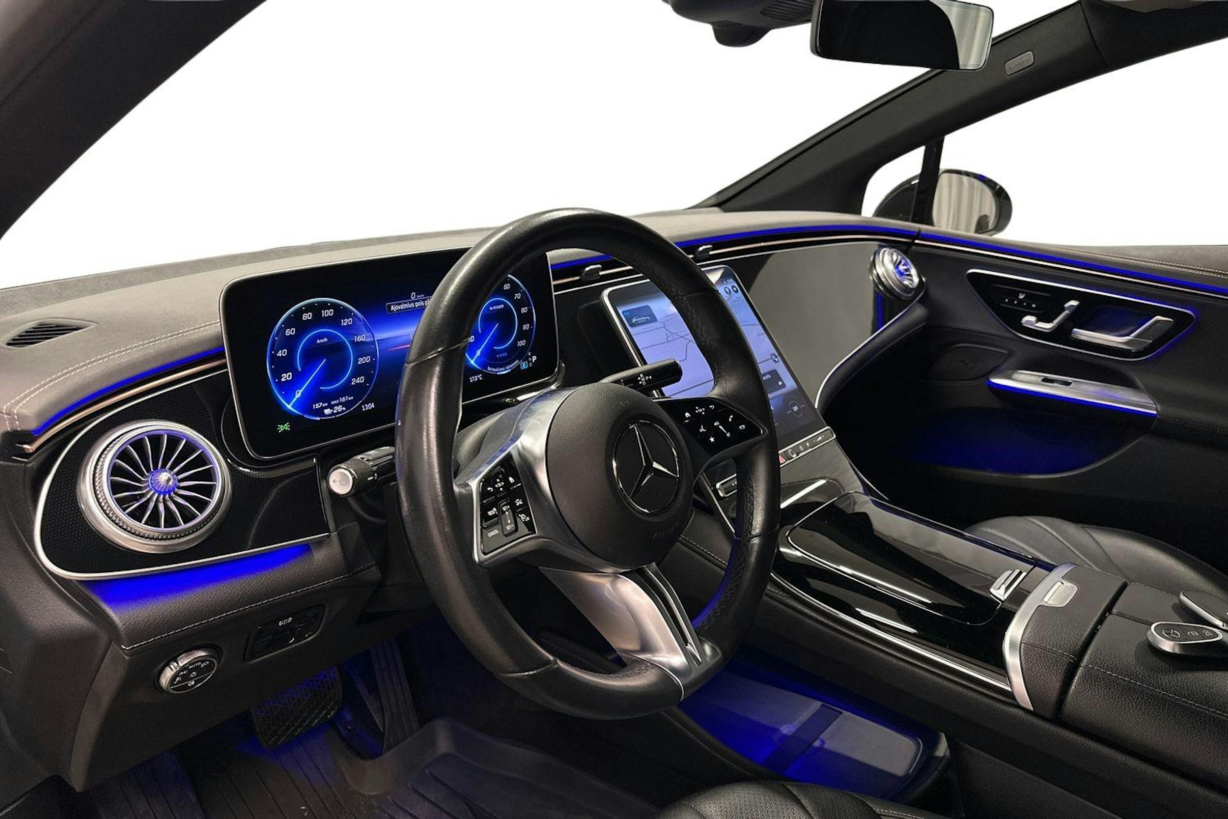 musta Mercedes-Benz EQE 2022 kuva 6.