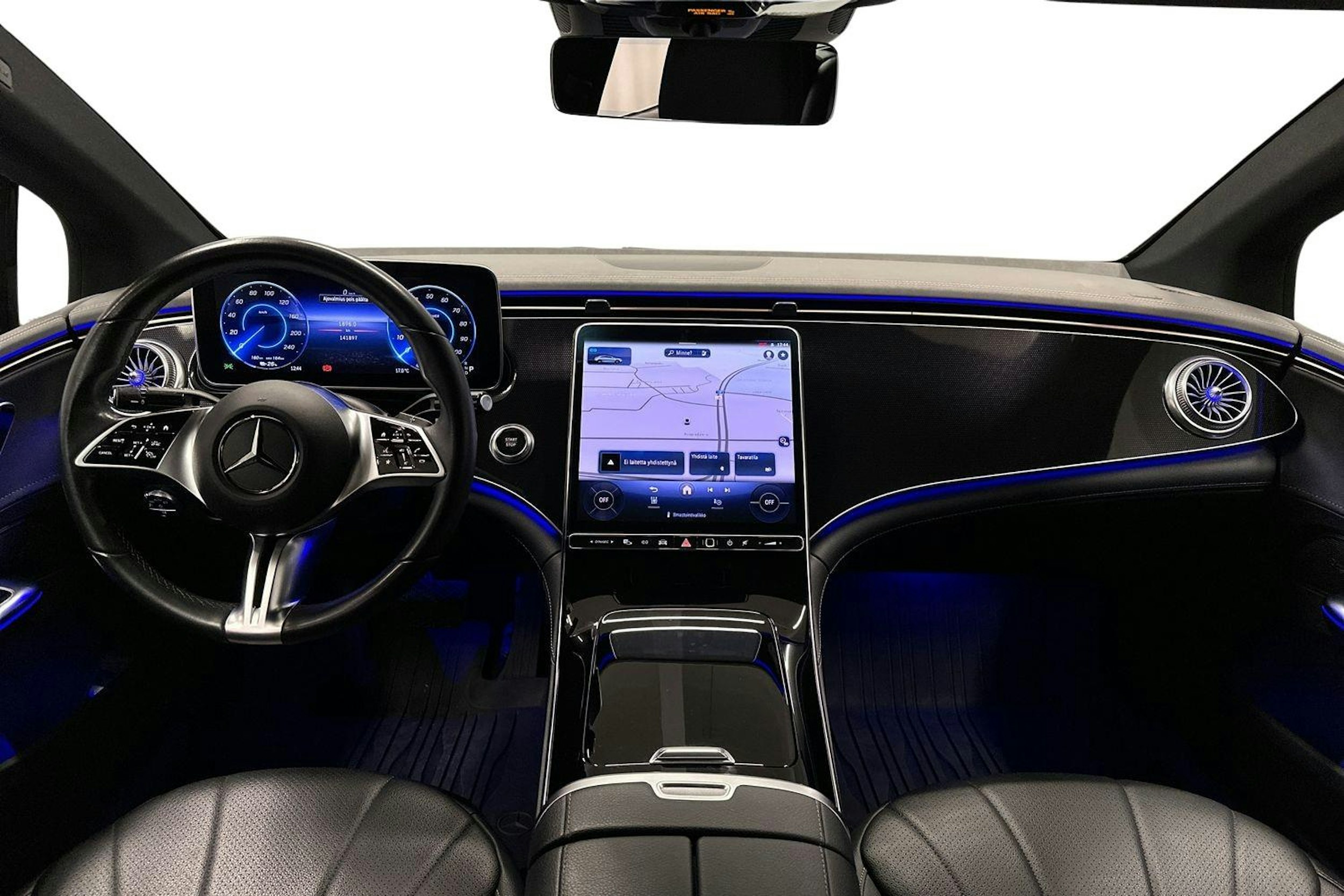 musta Mercedes-Benz EQE 2022 kuva 7.