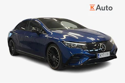 sininen Mercedes-Benz EQE 2023 kuva 1.