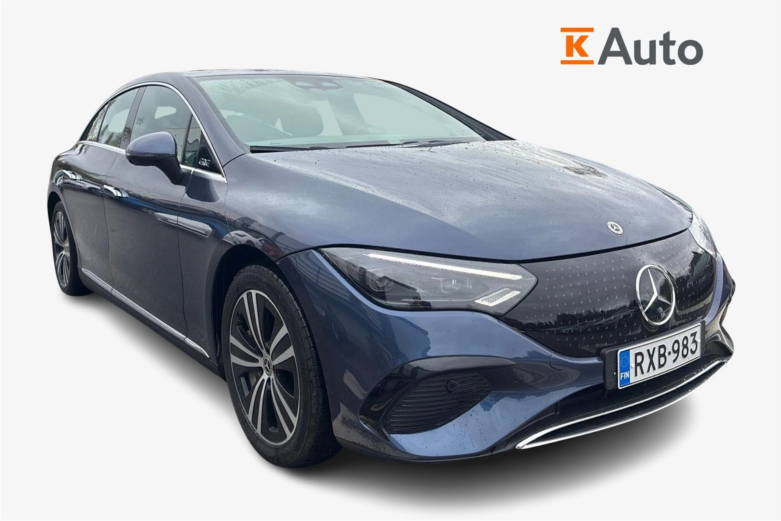 Sininen Mercedes-Benz EQE 2023 kuva 1.