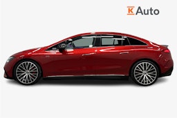 punainen Mercedes-Benz EQE 2023 kuva 6.