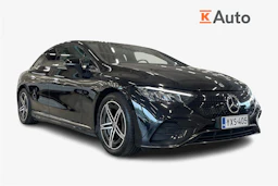 musta Mercedes-Benz EQE 2023 kuva 1.