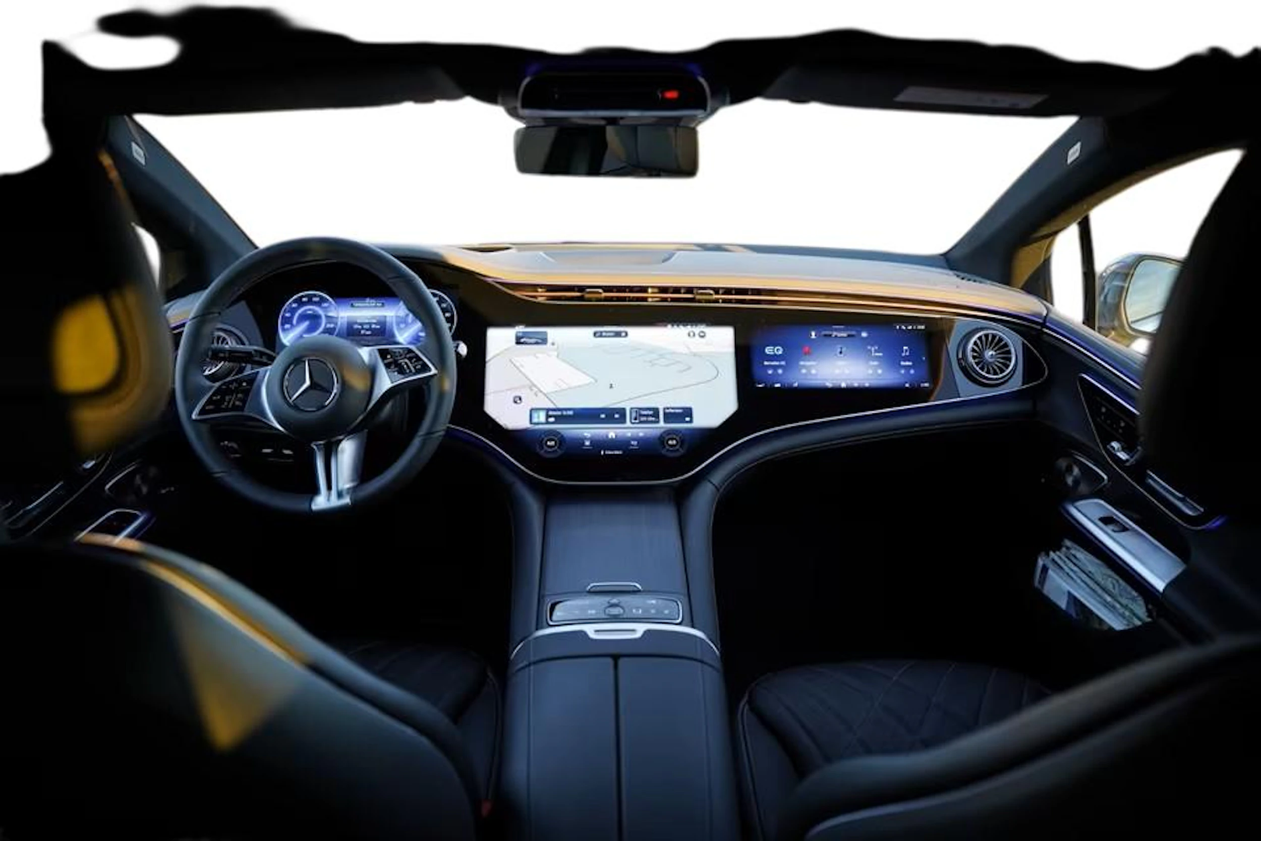 met. harmaa Mercedes-Benz EQE 2024 kuva 6.