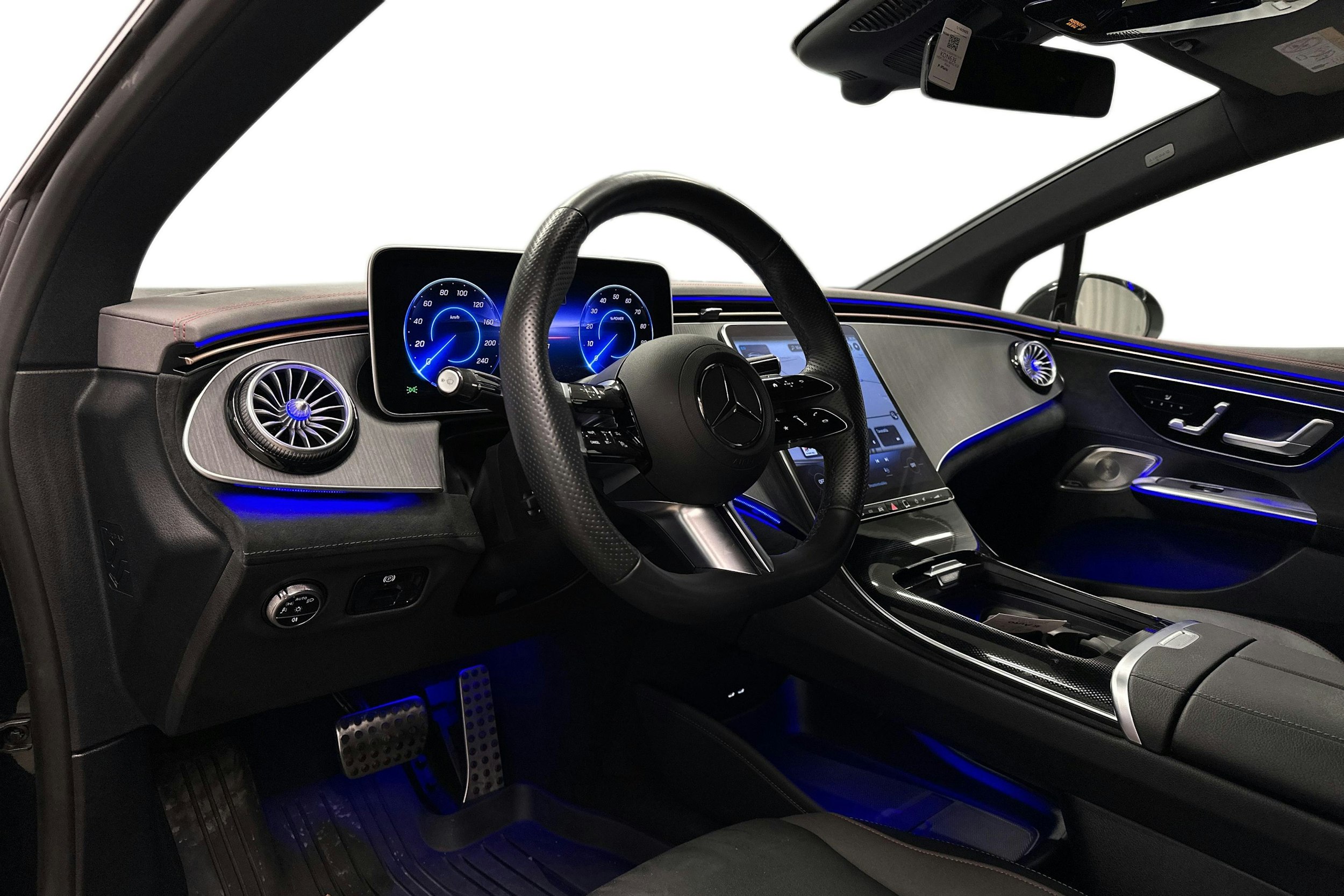 musta Mercedes-Benz EQE 2024 kuva 3.