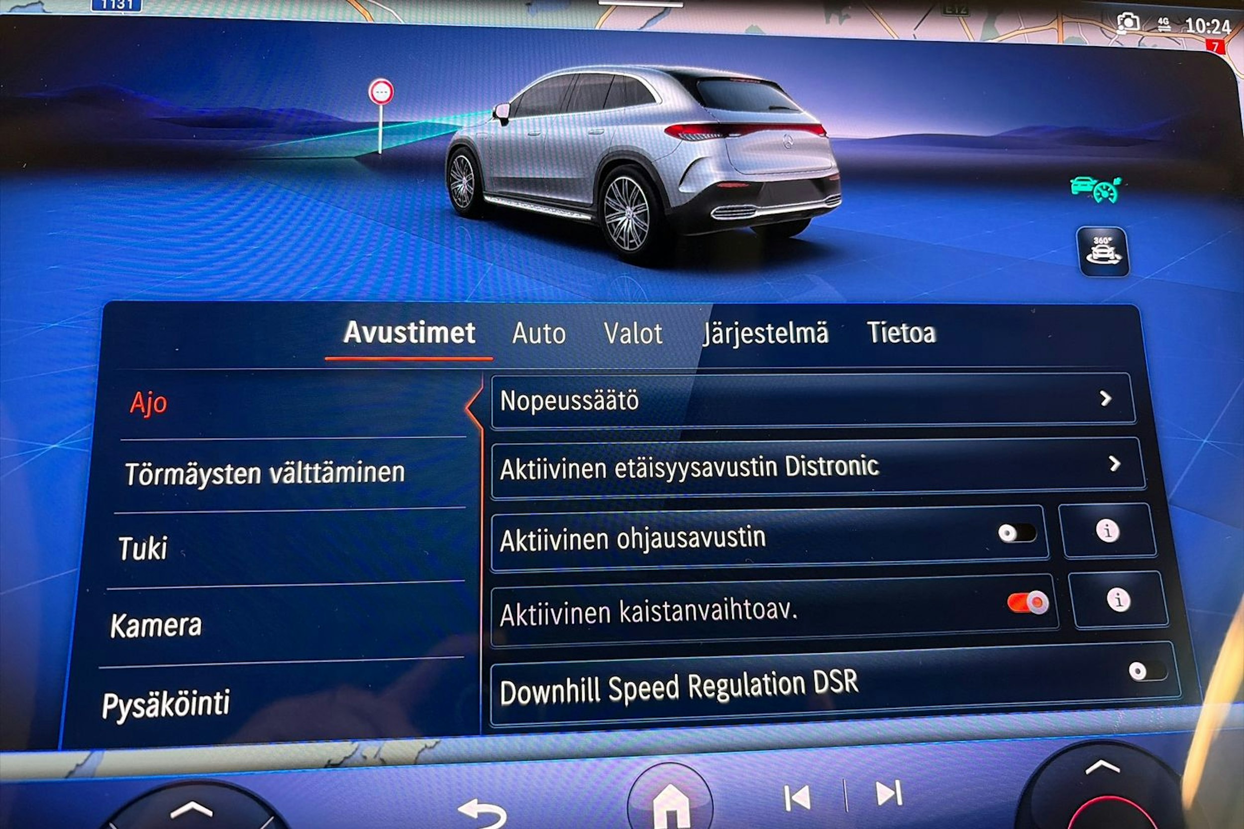 harmaa Mercedes-Benz EQE 2024 kuva 26.