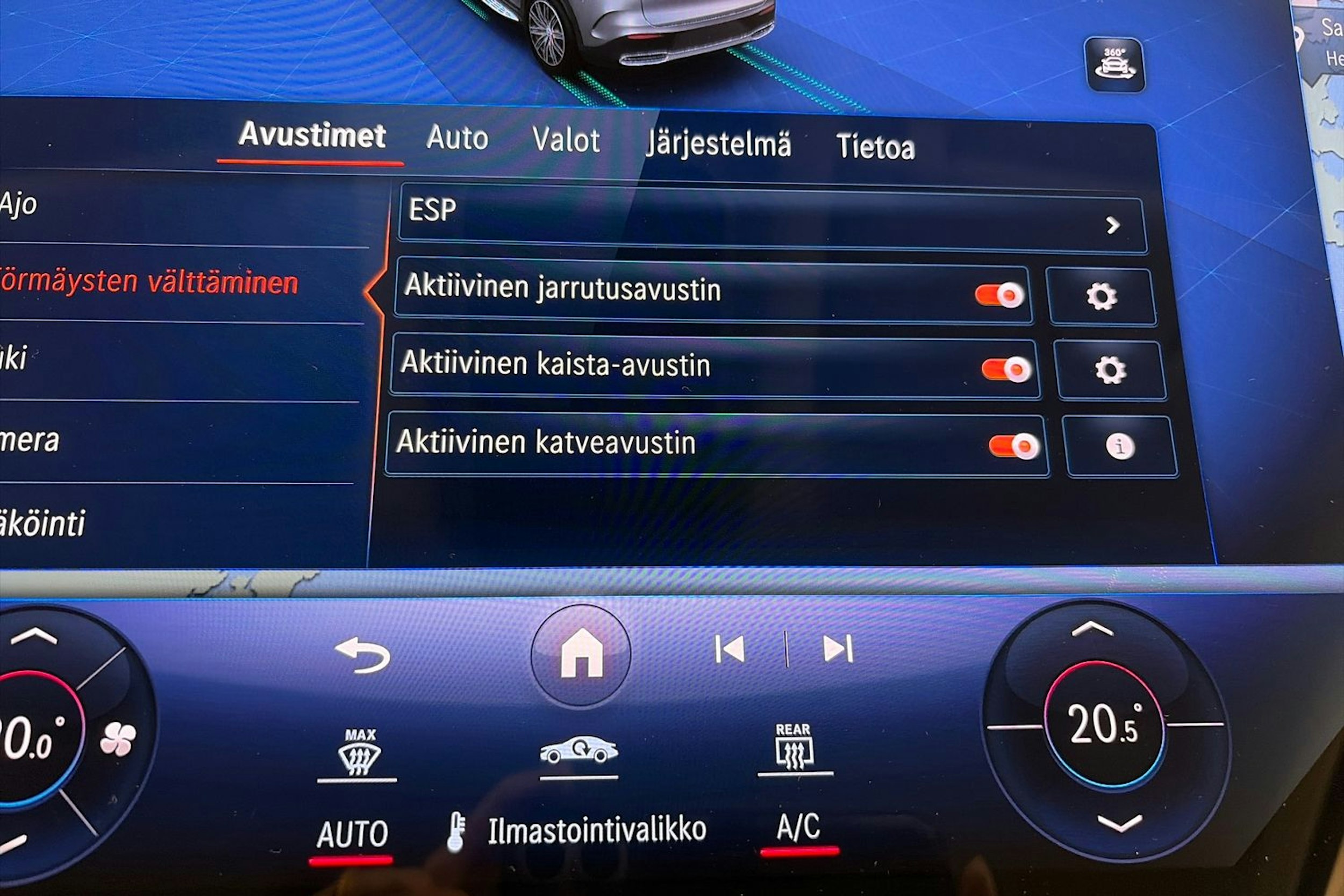 harmaa Mercedes-Benz EQE 2024 kuva 27.