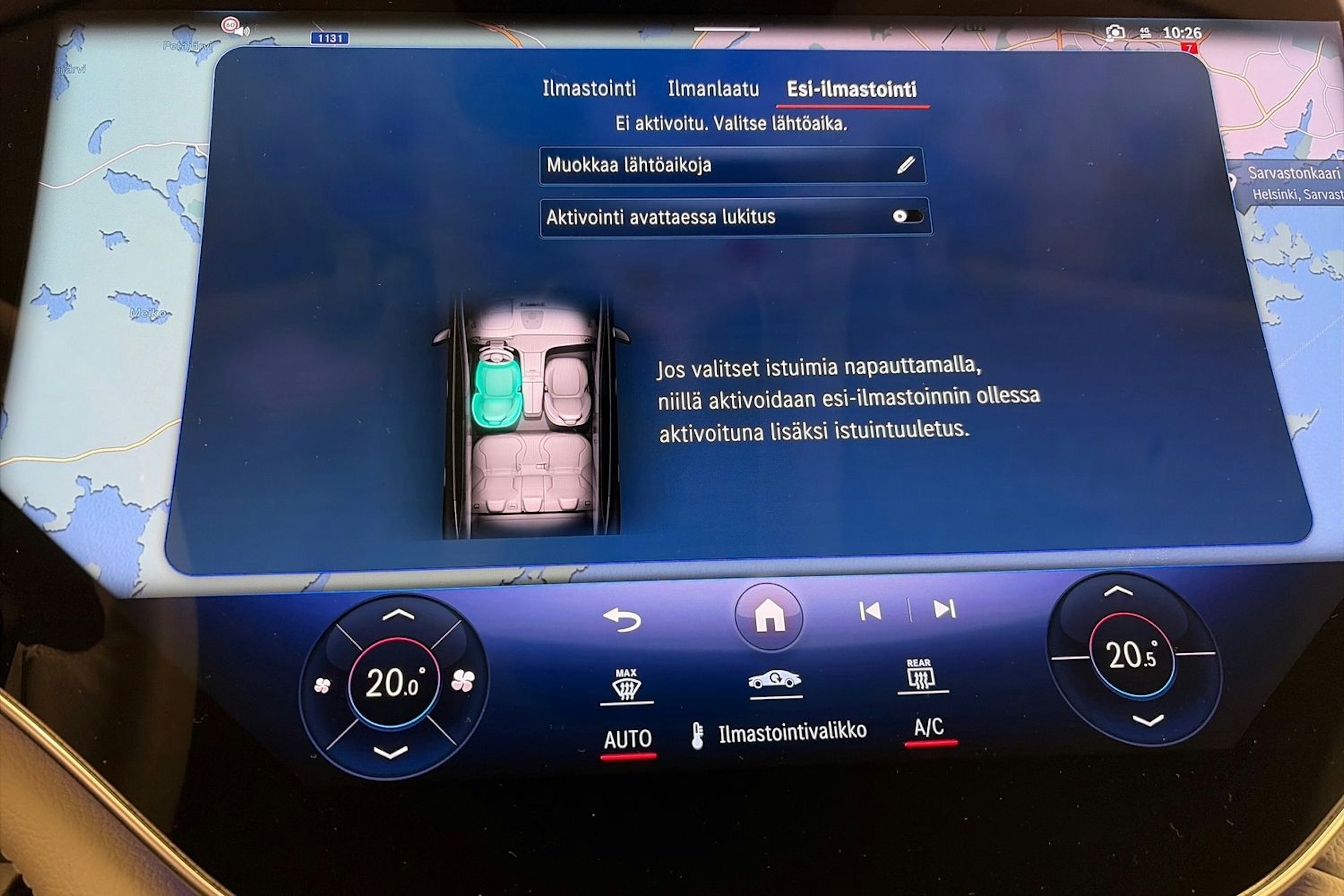 harmaa Mercedes-Benz EQE 2024 kuva 31.