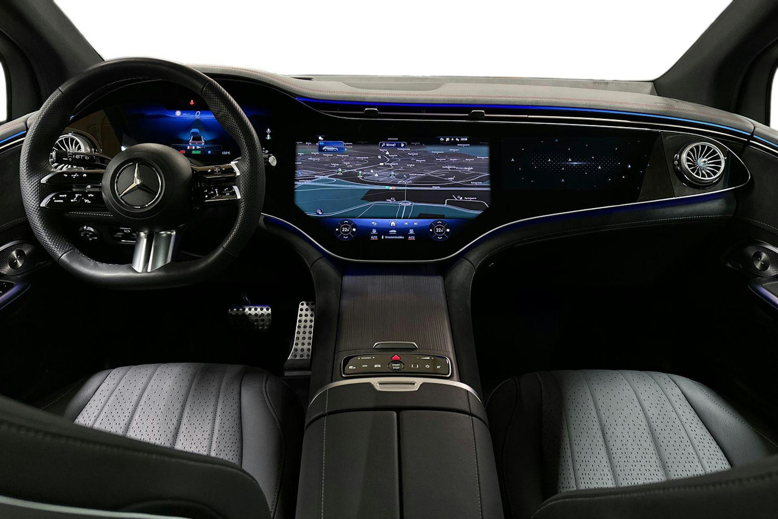harmaa Mercedes-Benz EQE SUV 2024 kuva 9.