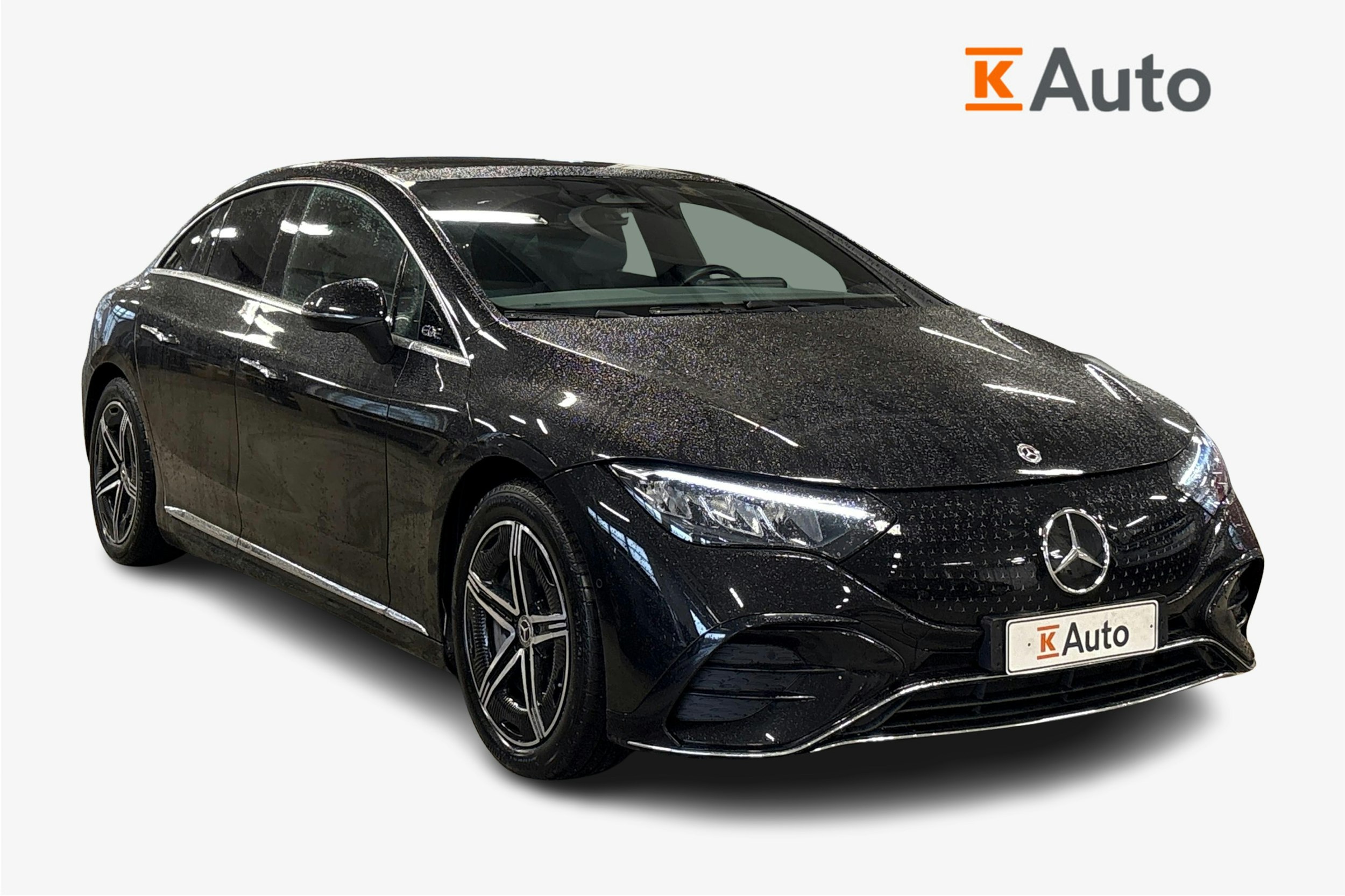 musta Mercedes-Benz EQE 2025 kuva 1.