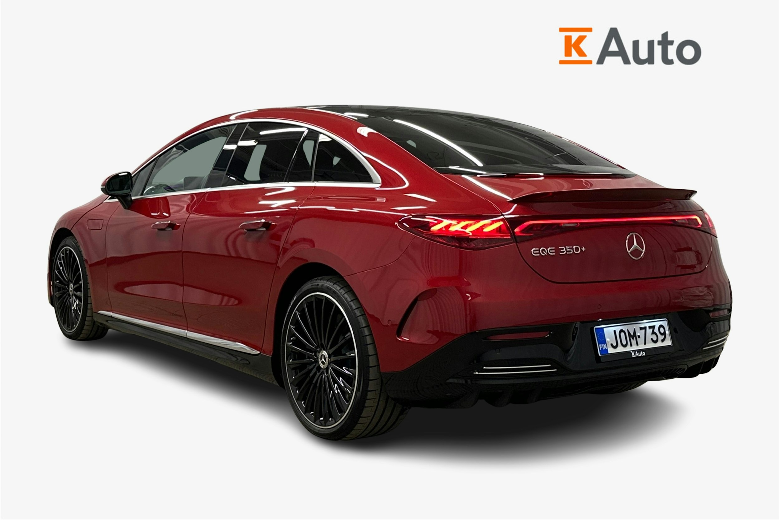 punainen Mercedes-Benz EQE 2025 kuva 2.