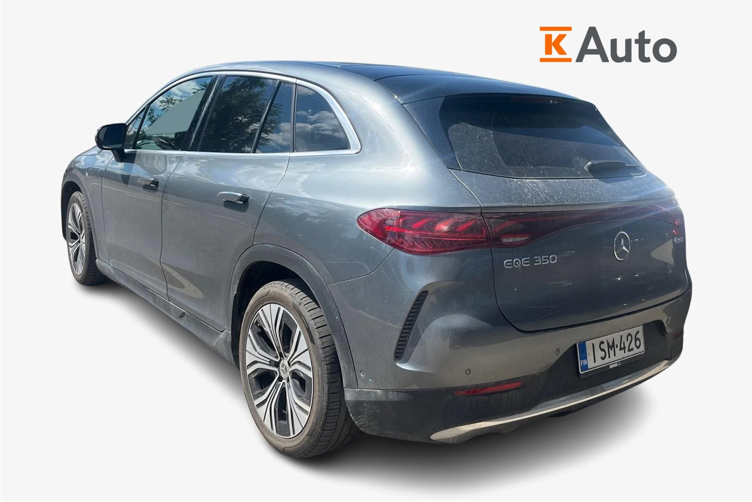 Harmaa Mercedes-Benz EQE SUV 2023 kuva 2.