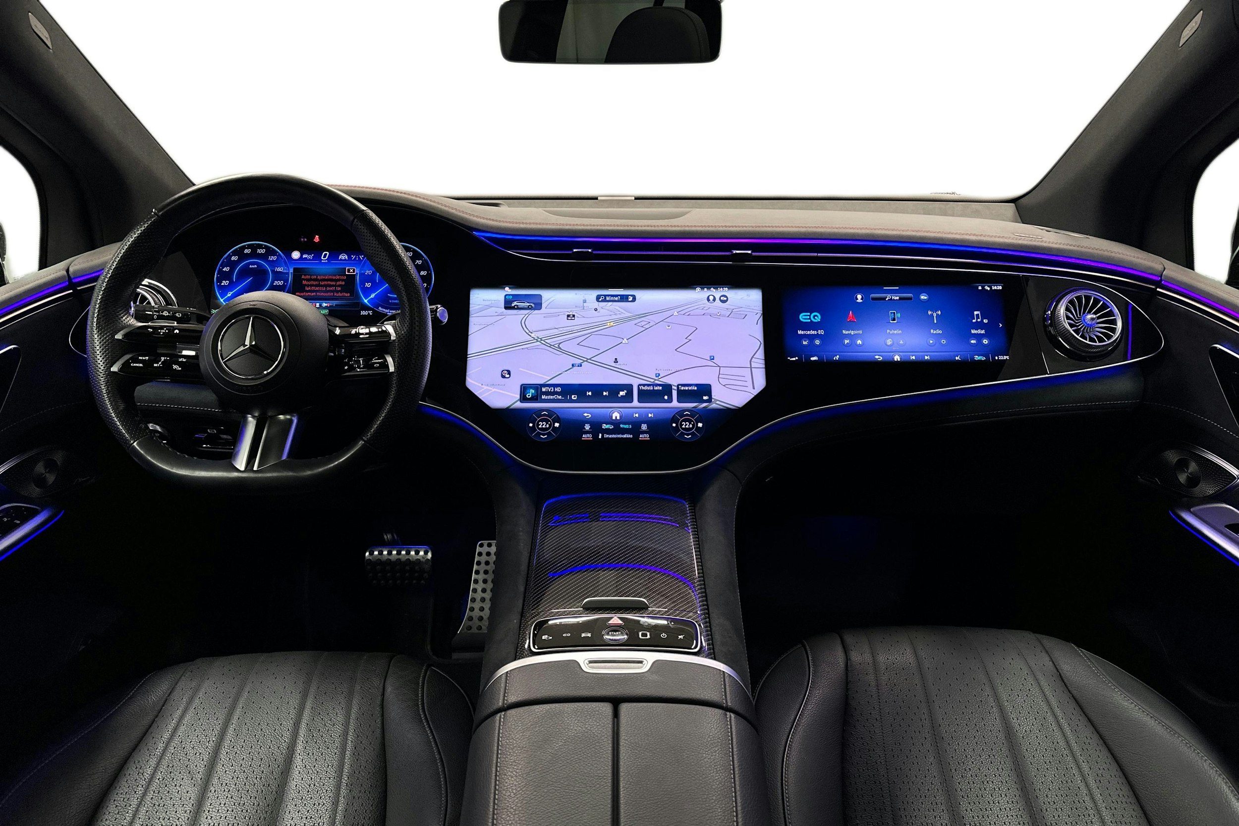 musta Mercedes-Benz EQE SUV 2023 kuva 9.