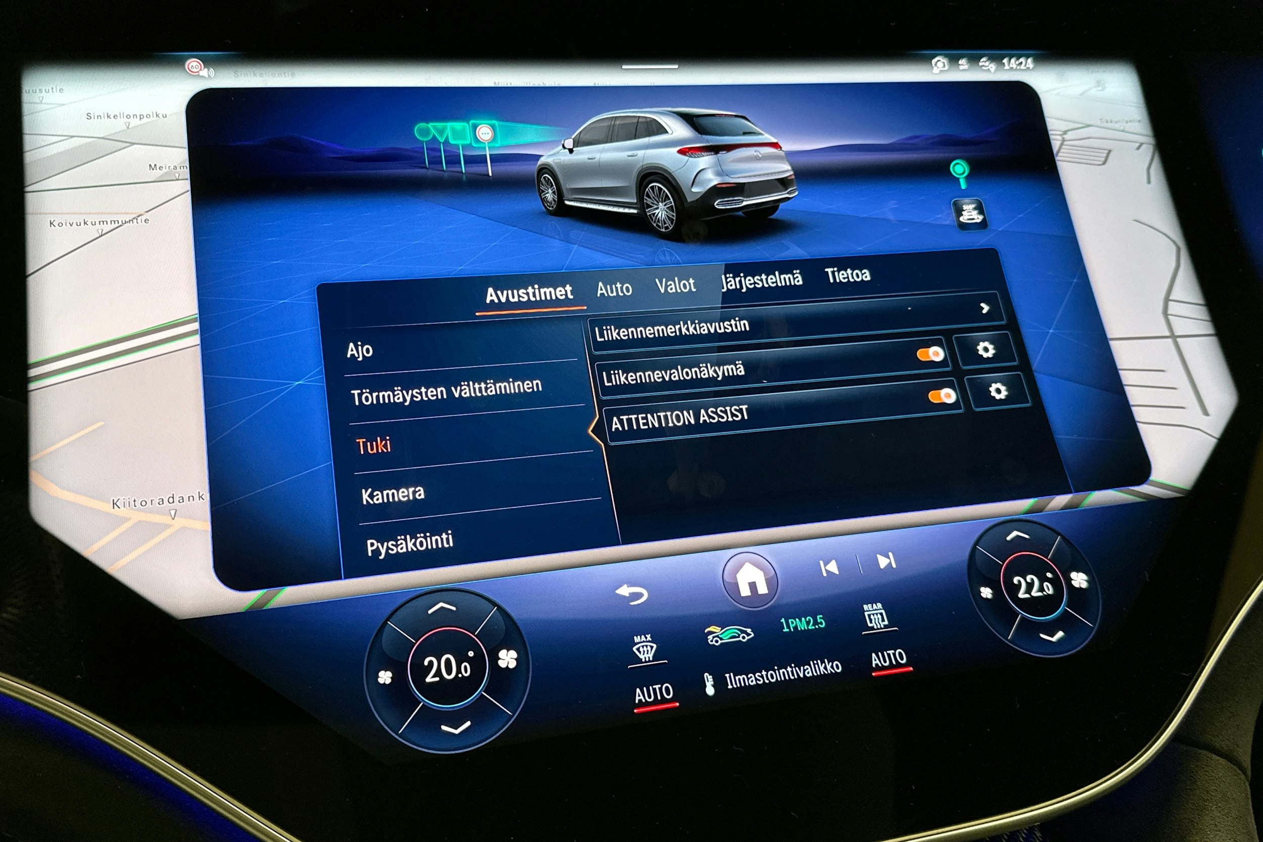 musta Mercedes-Benz EQE SUV 2023 kuva 31.