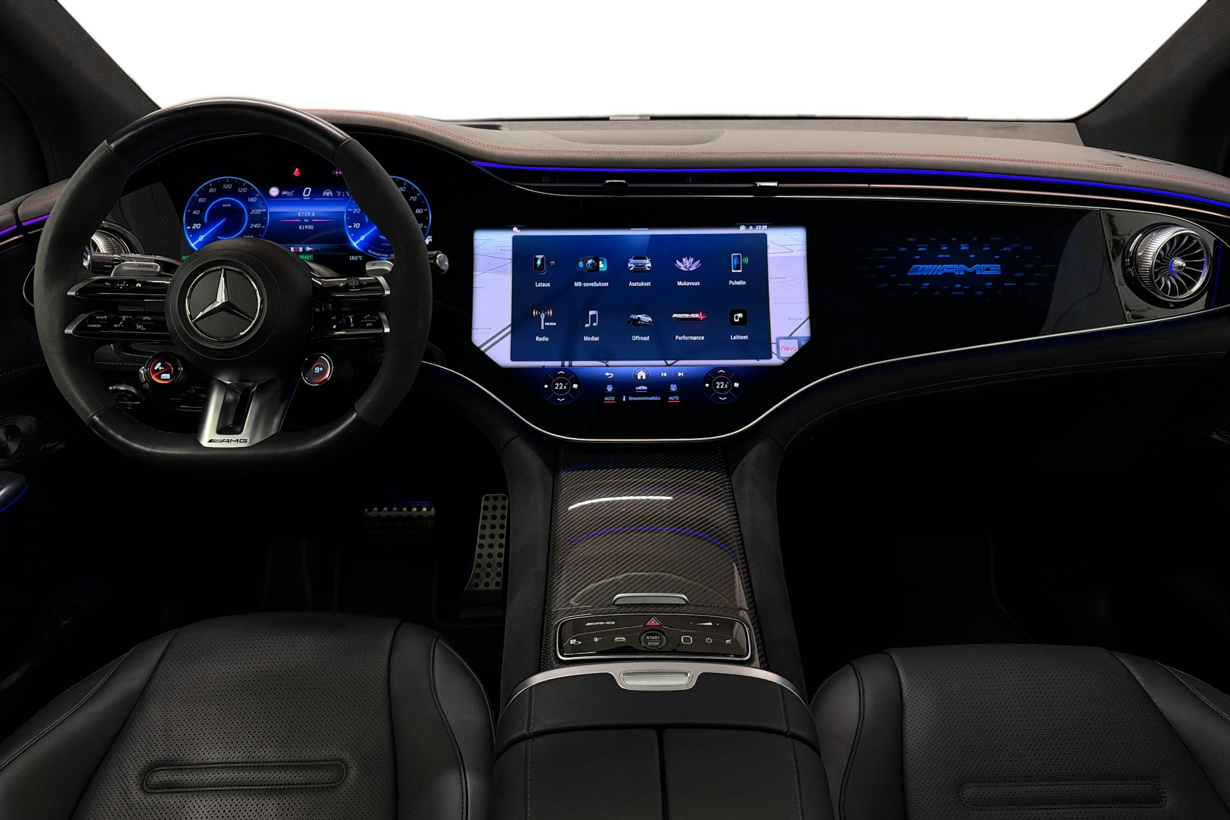 musta Mercedes-Benz EQE SUV 2023 kuva 9.