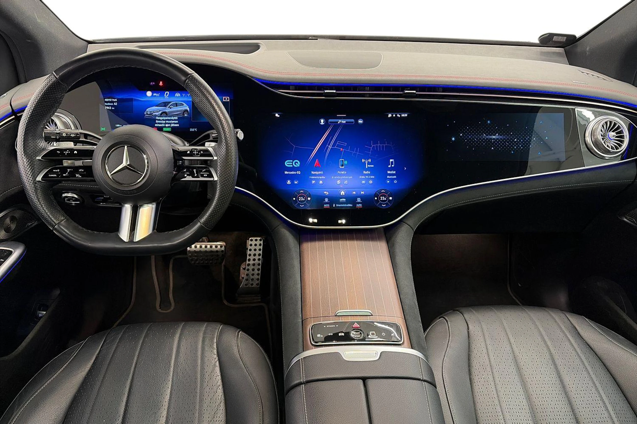 Musta Mercedes-Benz EQE SUV 2023 kuva 7.