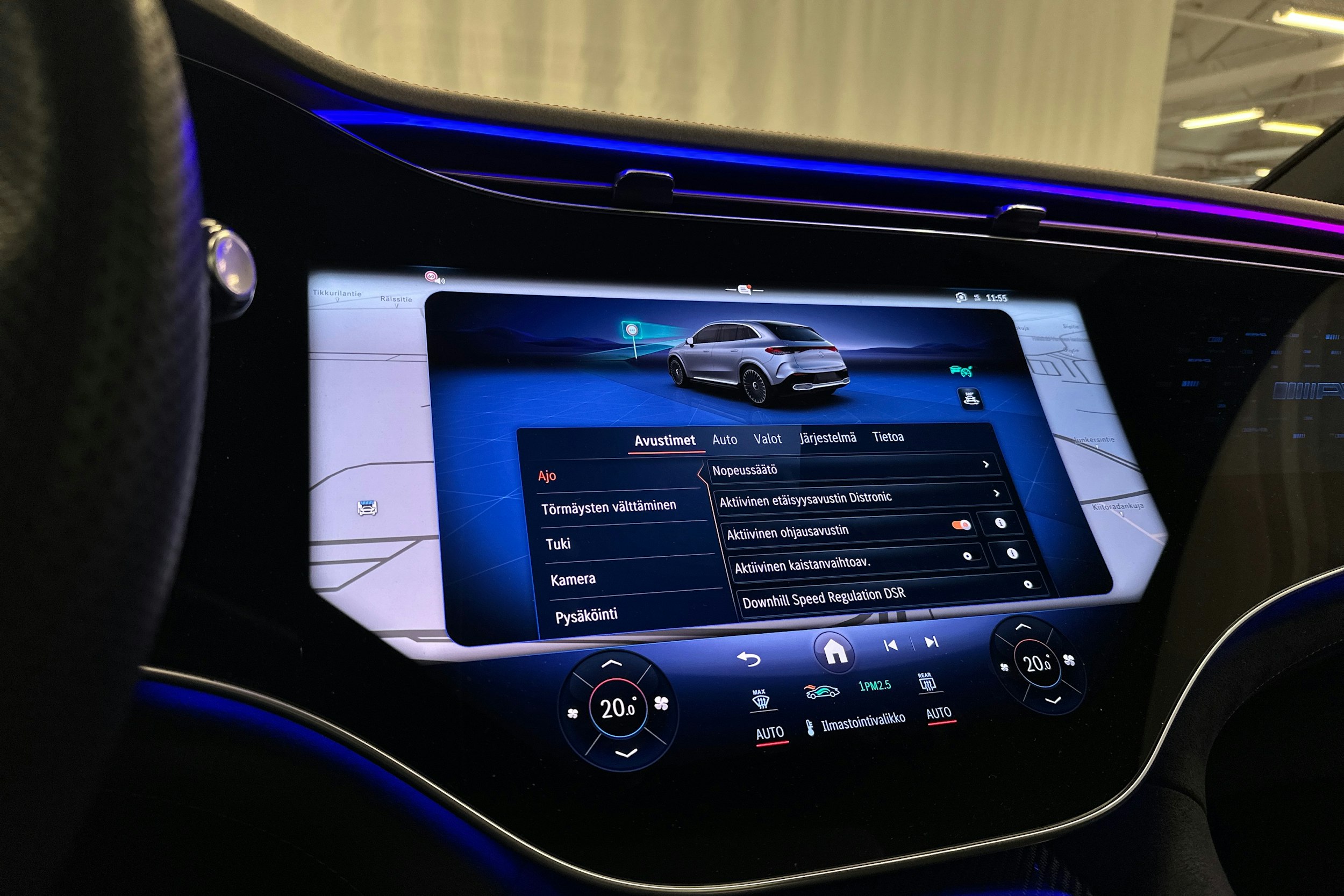 harmaa Mercedes-Benz EQE SUV 2023 kuva 20.