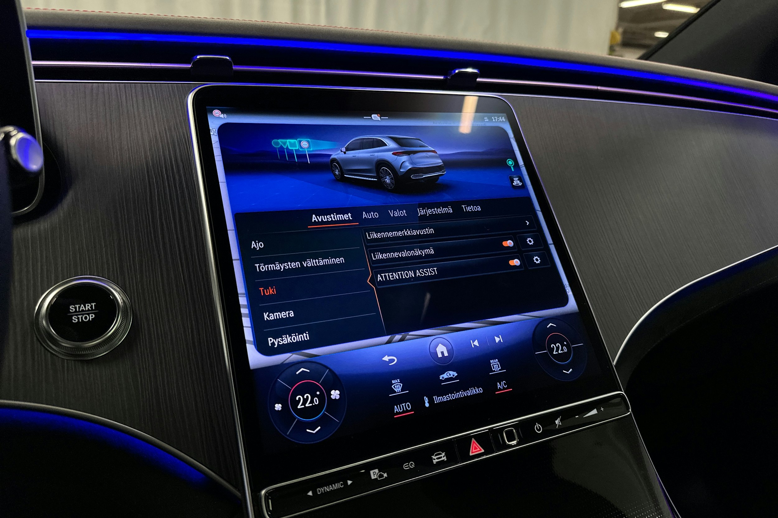 hopea Mercedes-Benz EQE SUV 2024 kuva 19.