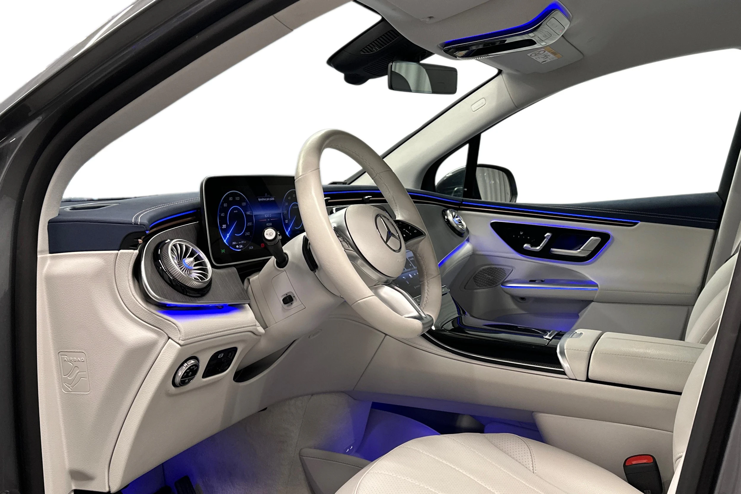 harmaa Mercedes-Benz EQE SUV 2024 kuva 8.