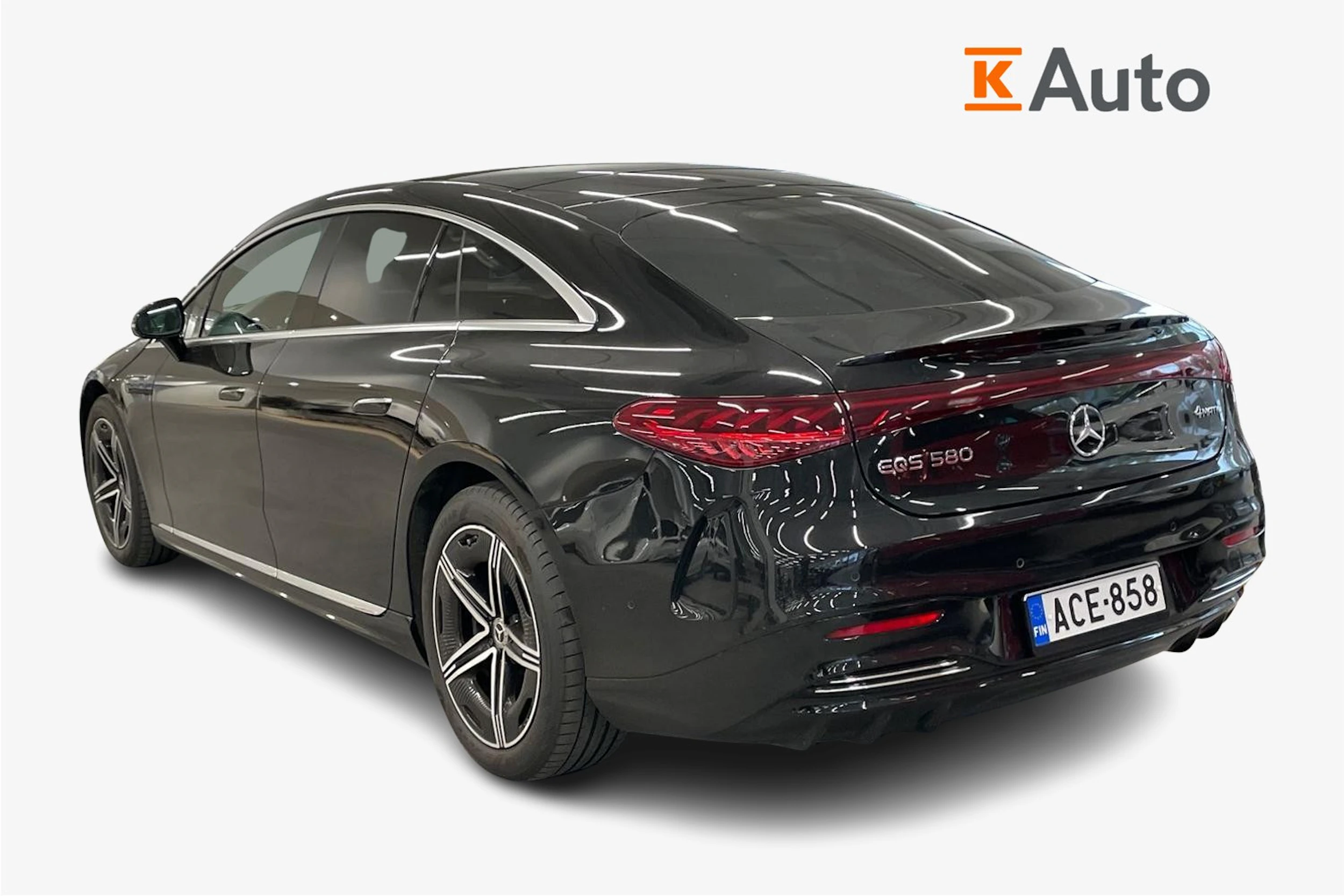 Musta Mercedes-Benz EQS 2023 kuva 2.