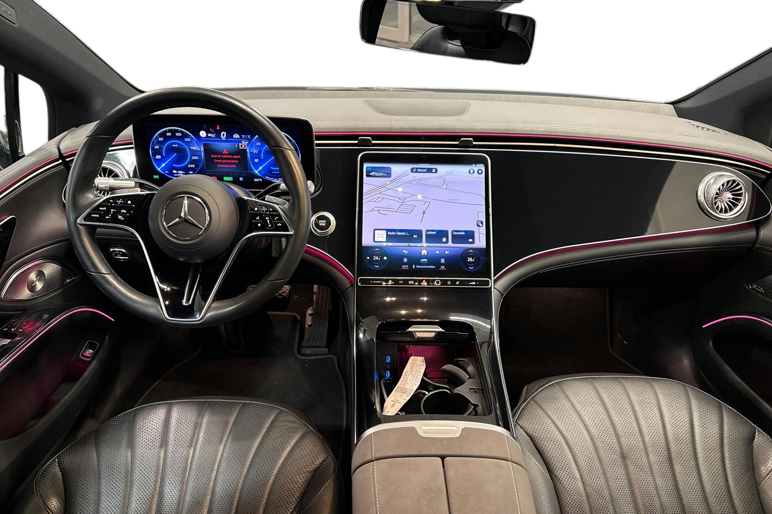 musta Mercedes-Benz EQS 2022 kuva 9.