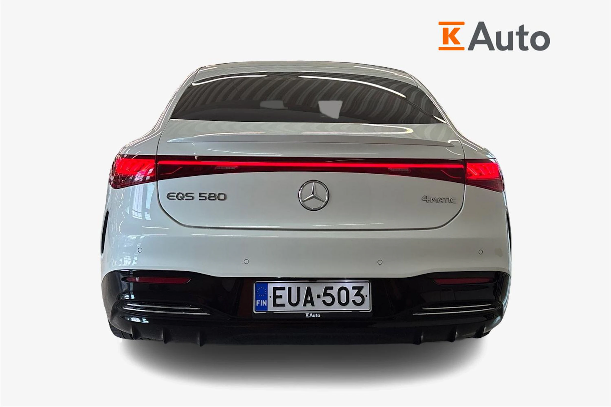 Valkoinen Mercedes-Benz EQS 2022 kuva 3.