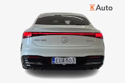 Valkoinen Mercedes-Benz EQS 2022 kuva 3.