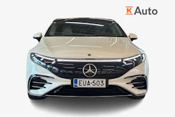 Valkoinen Mercedes-Benz EQS 2022 kuva 4.