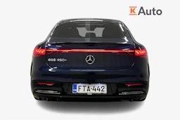 sininen Mercedes-Benz EQS 2022 kuva 3.