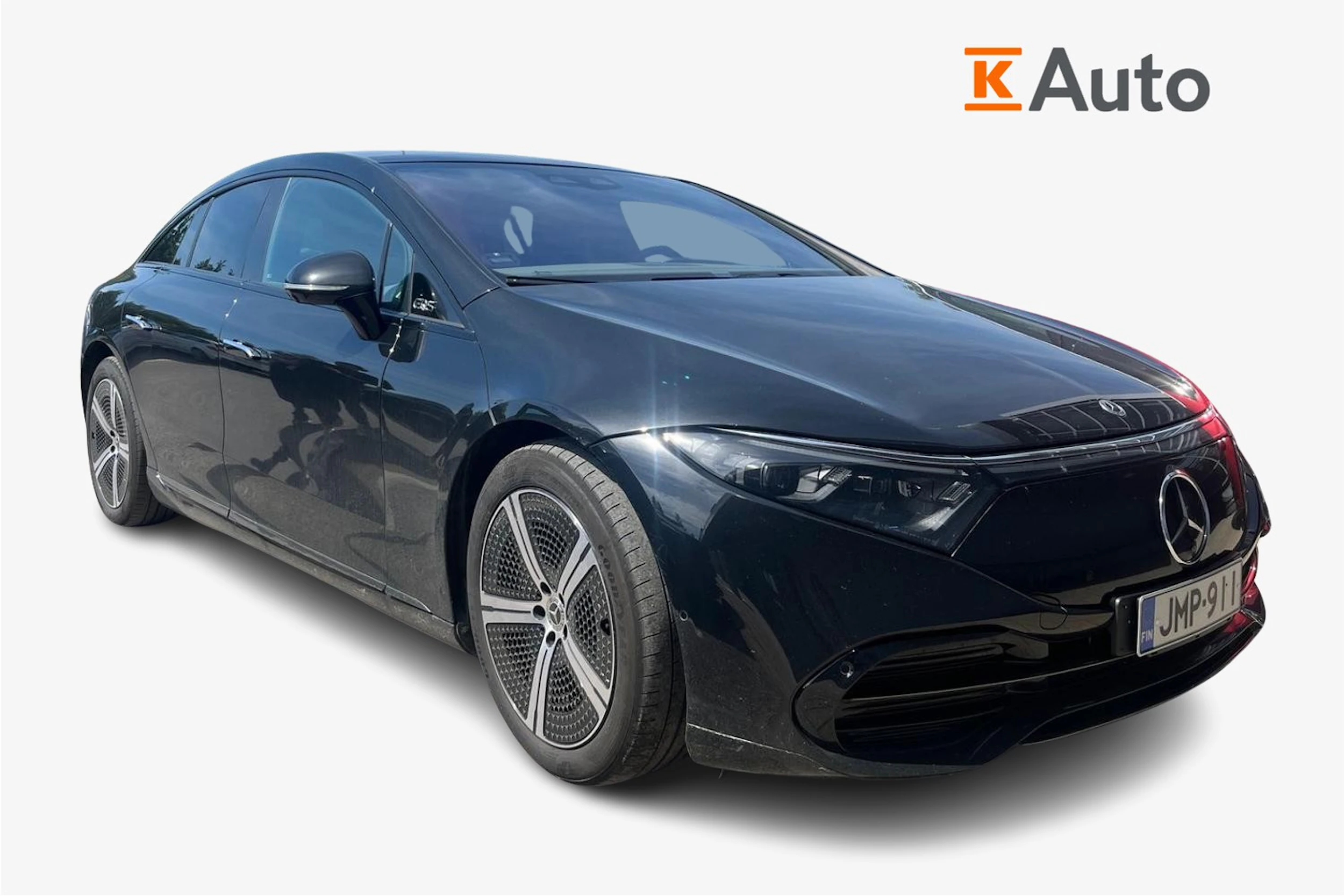 musta Mercedes-Benz EQS 2022 kuva 1.
