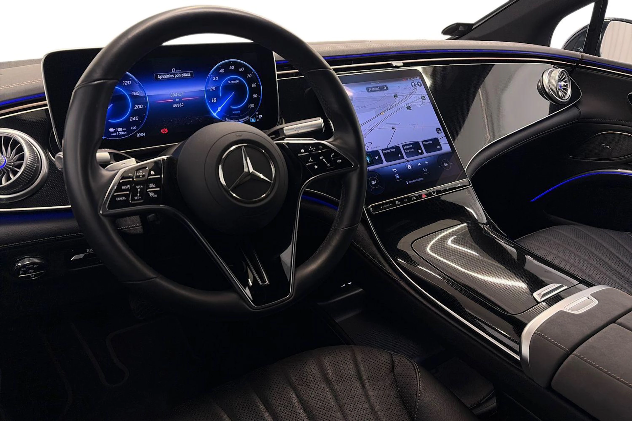 musta Mercedes-Benz EQS 2022 kuva 6.