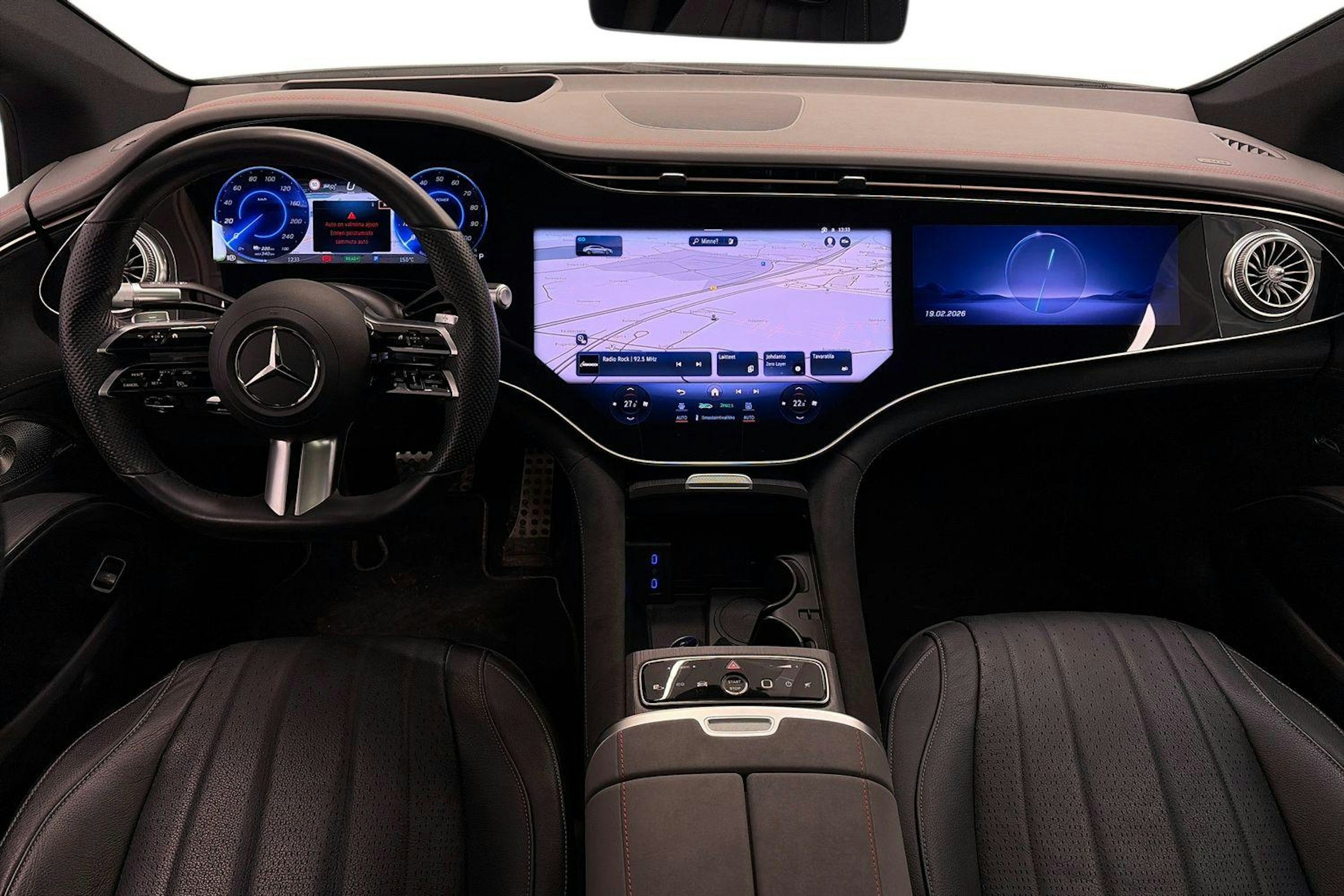 Harmaa Mercedes-Benz EQS 2022 kuva 9.