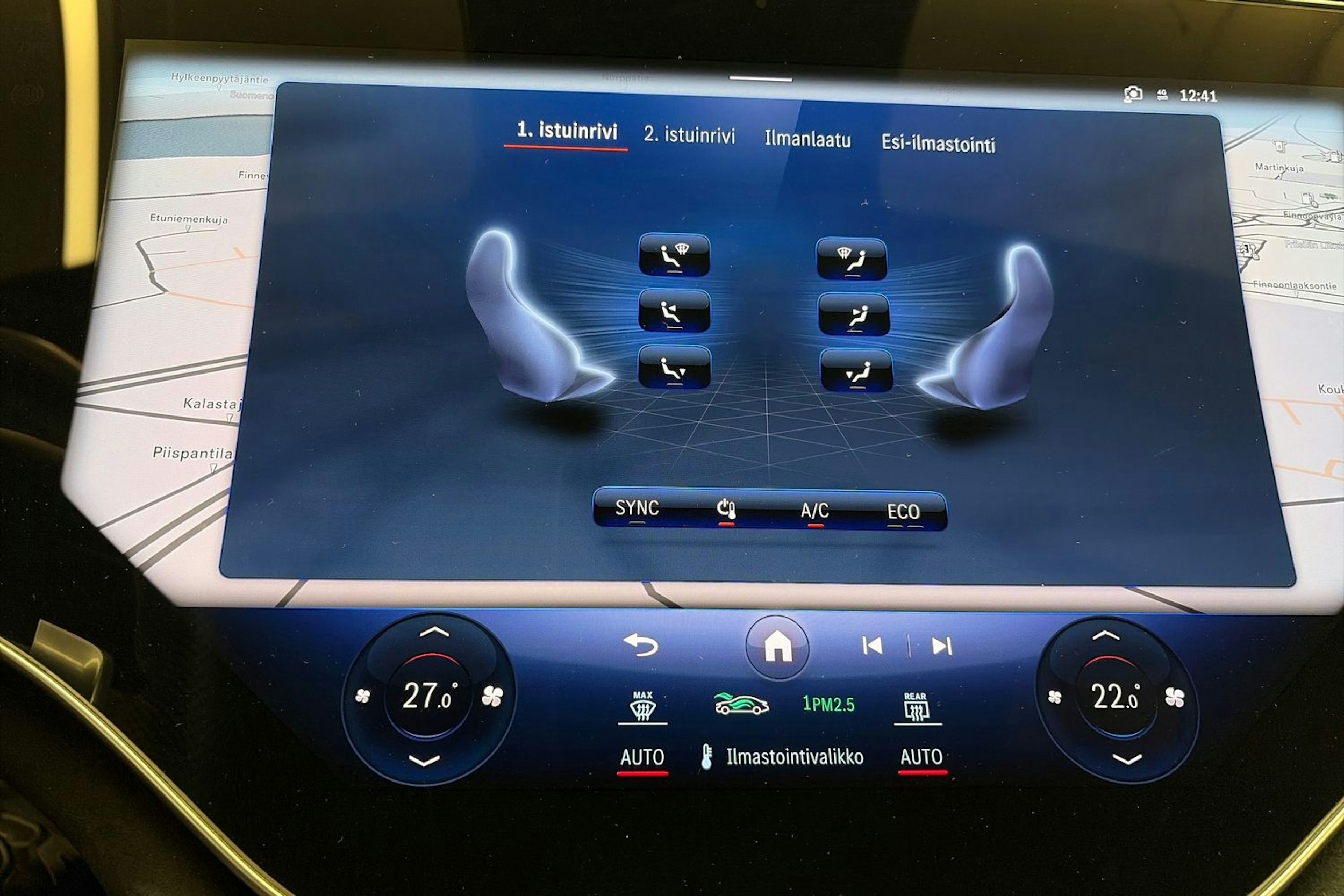 Harmaa Mercedes-Benz EQS 2022 kuva 24.