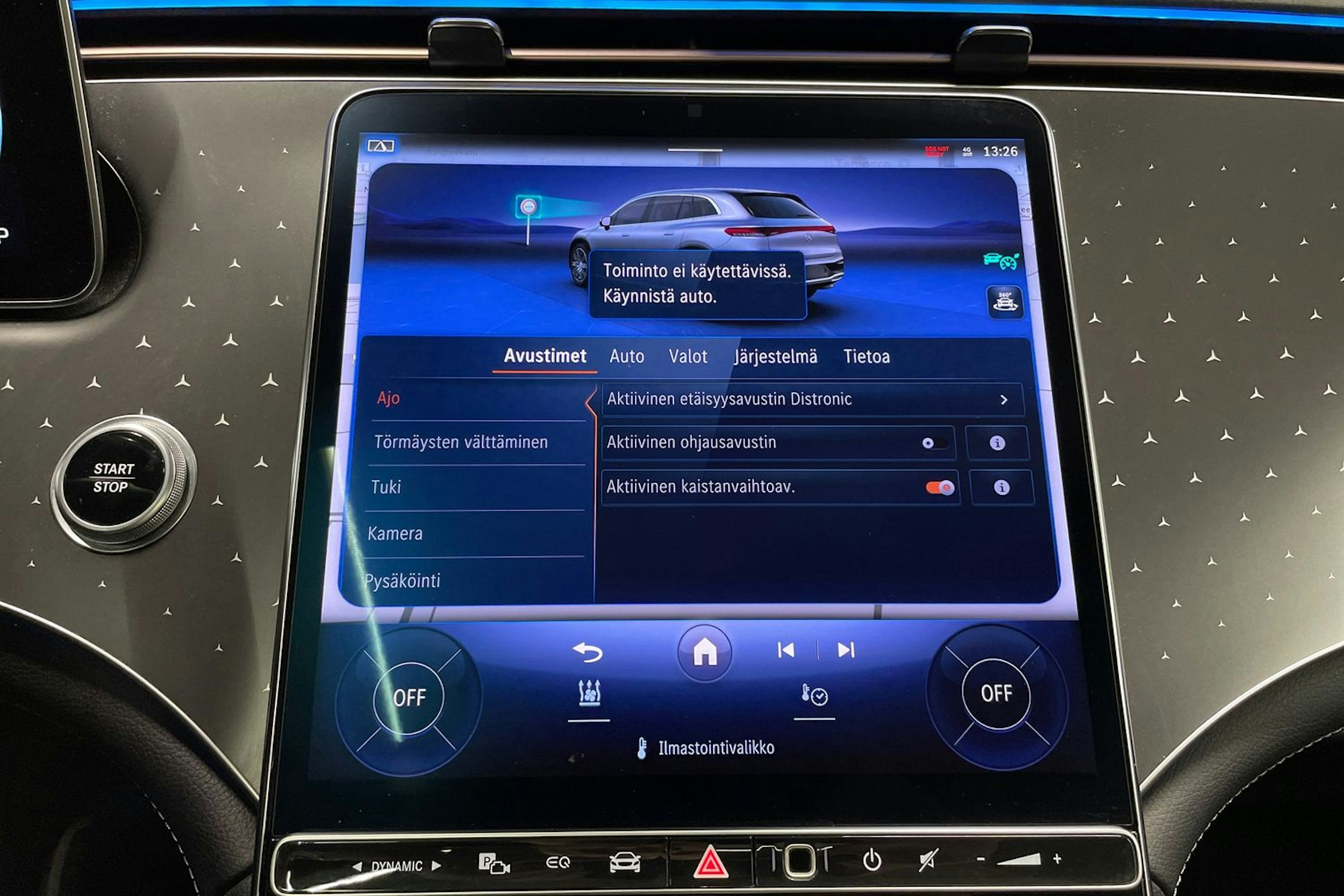 harmaa Mercedes-Benz EQS 2022 kuva 17.