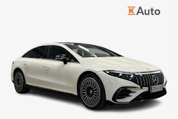 valkoinen Mercedes-Benz EQS 2022 kuva 1.